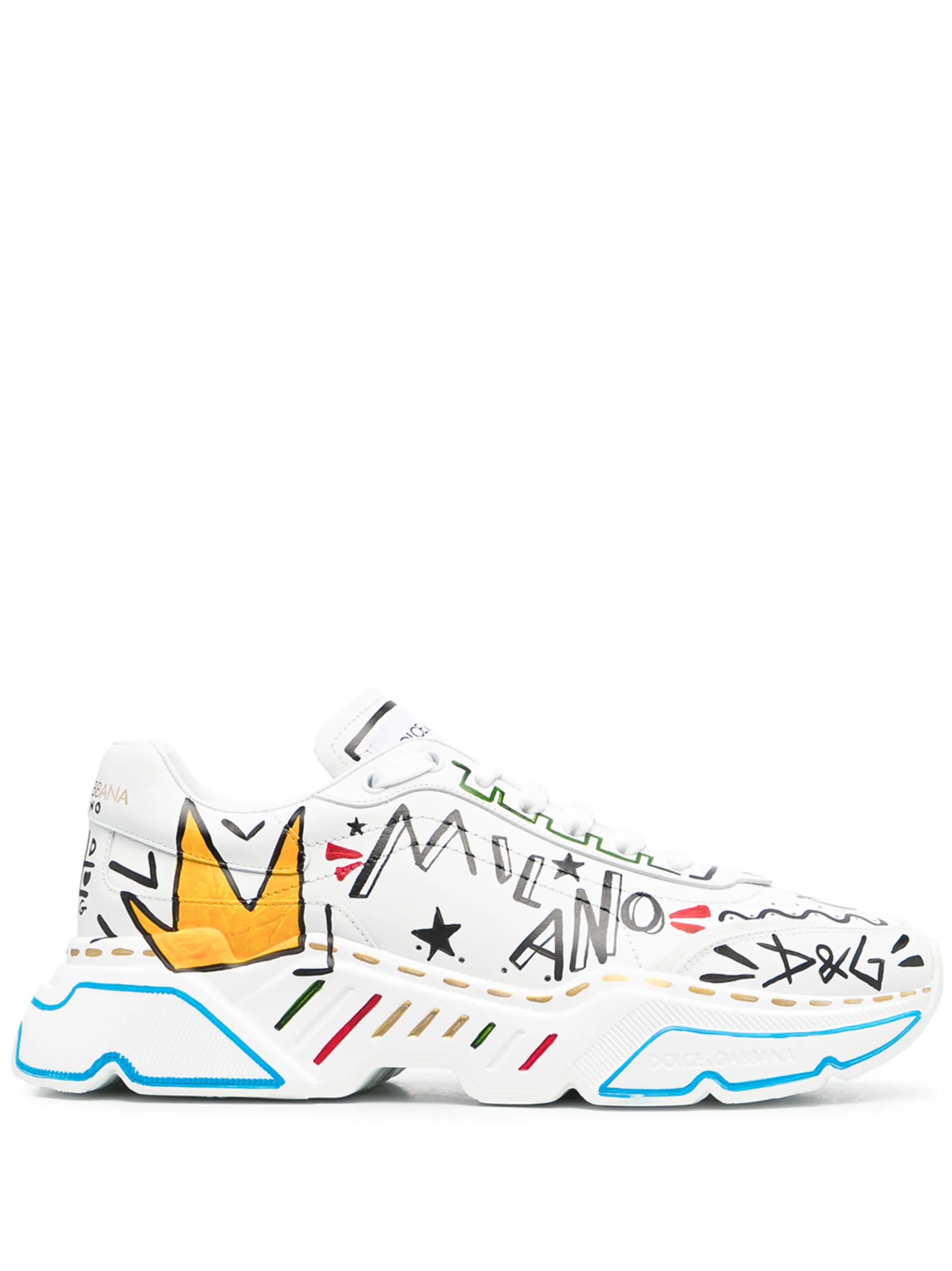 hand-painted Daymaster sneakers