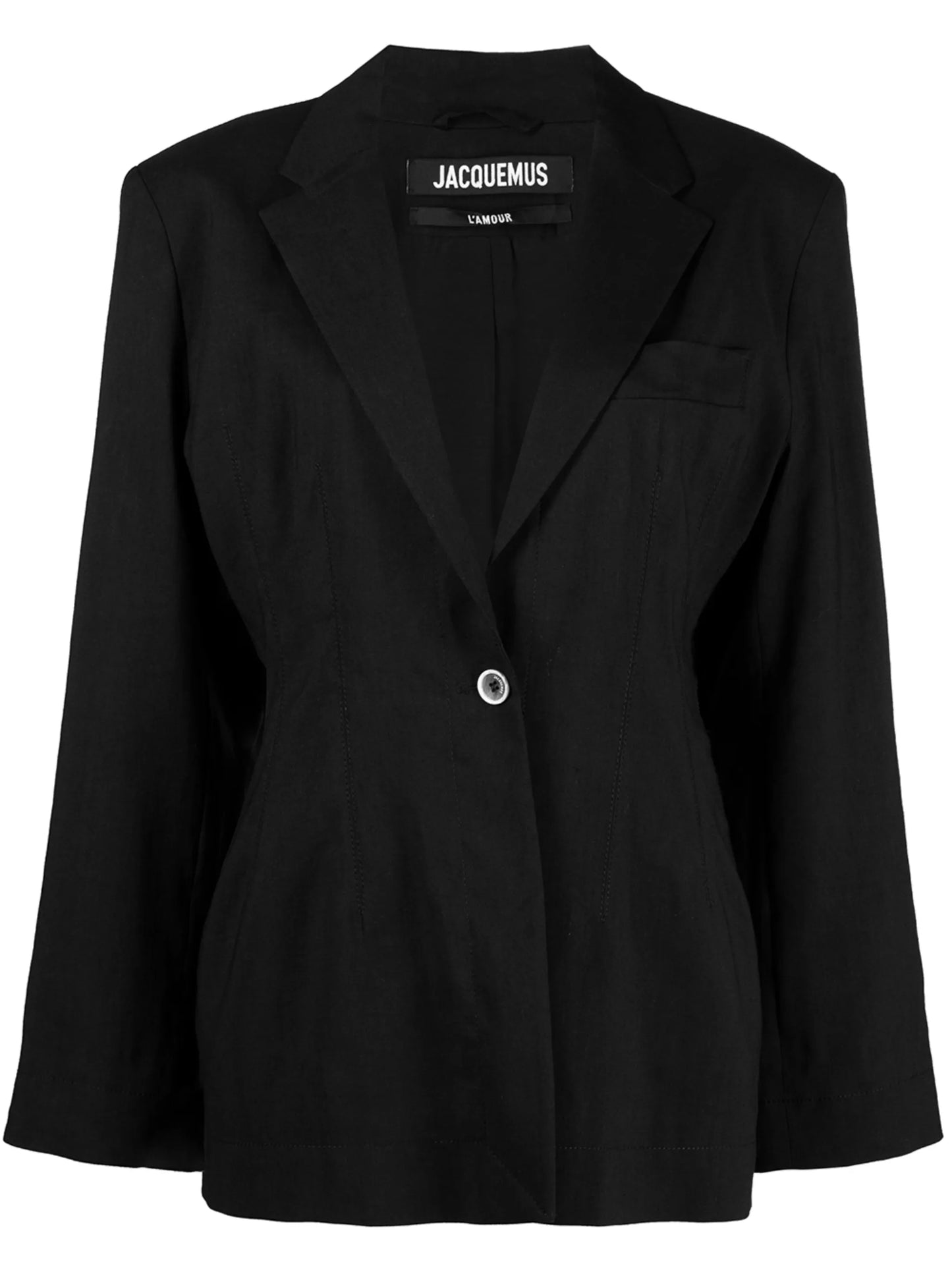 single-breasted blazer