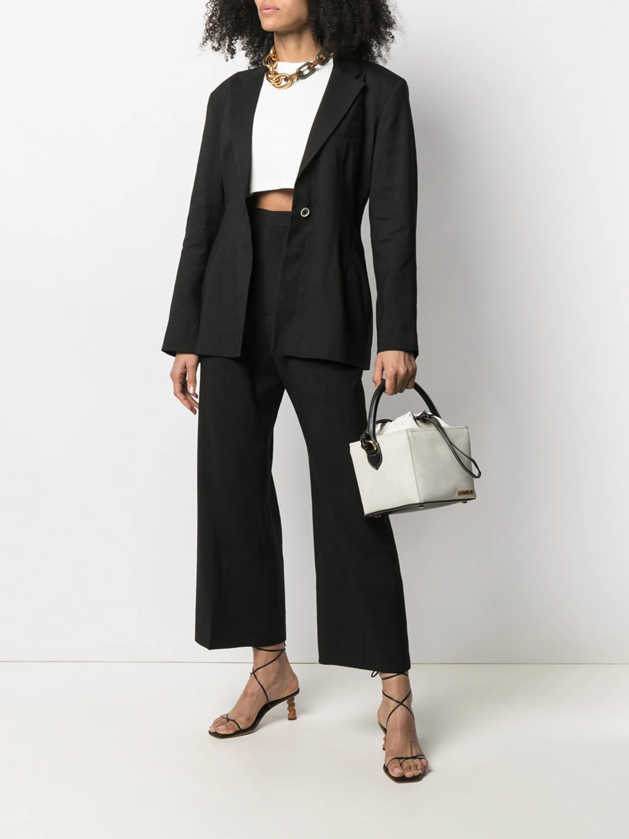 single-breasted blazer