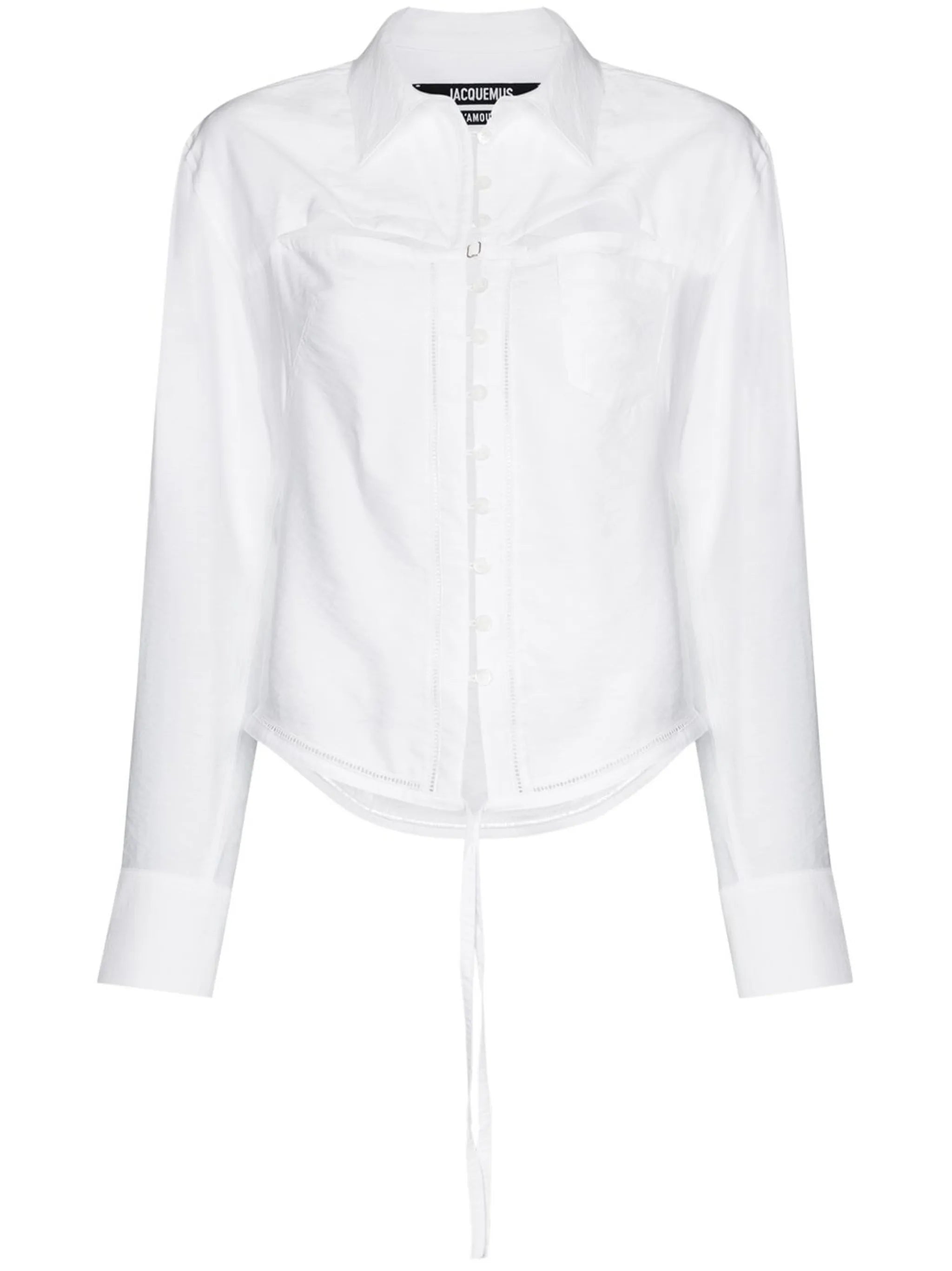 La chemise Nappe cut-out shirt