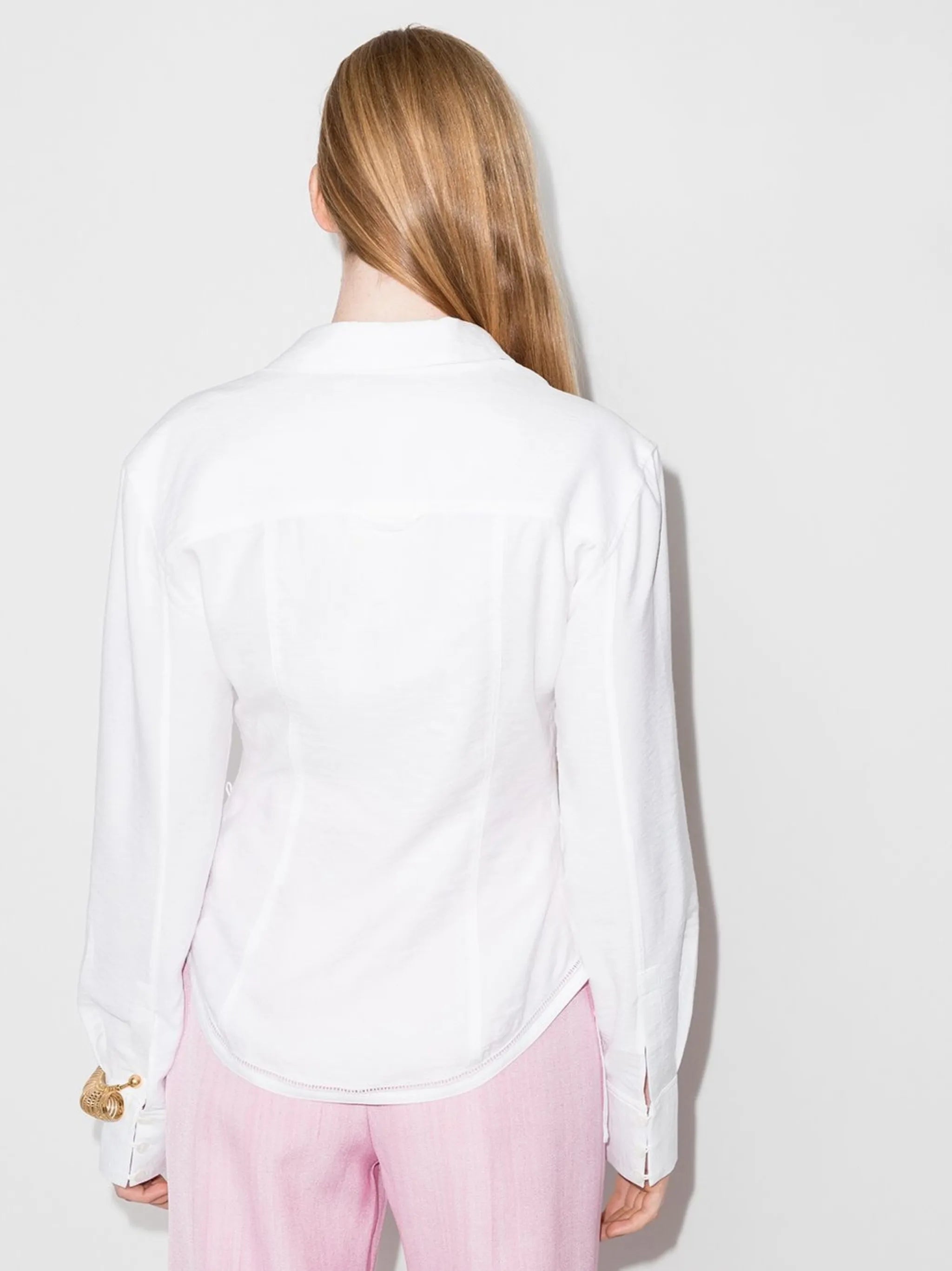 La chemise Nappe cut-out shirt