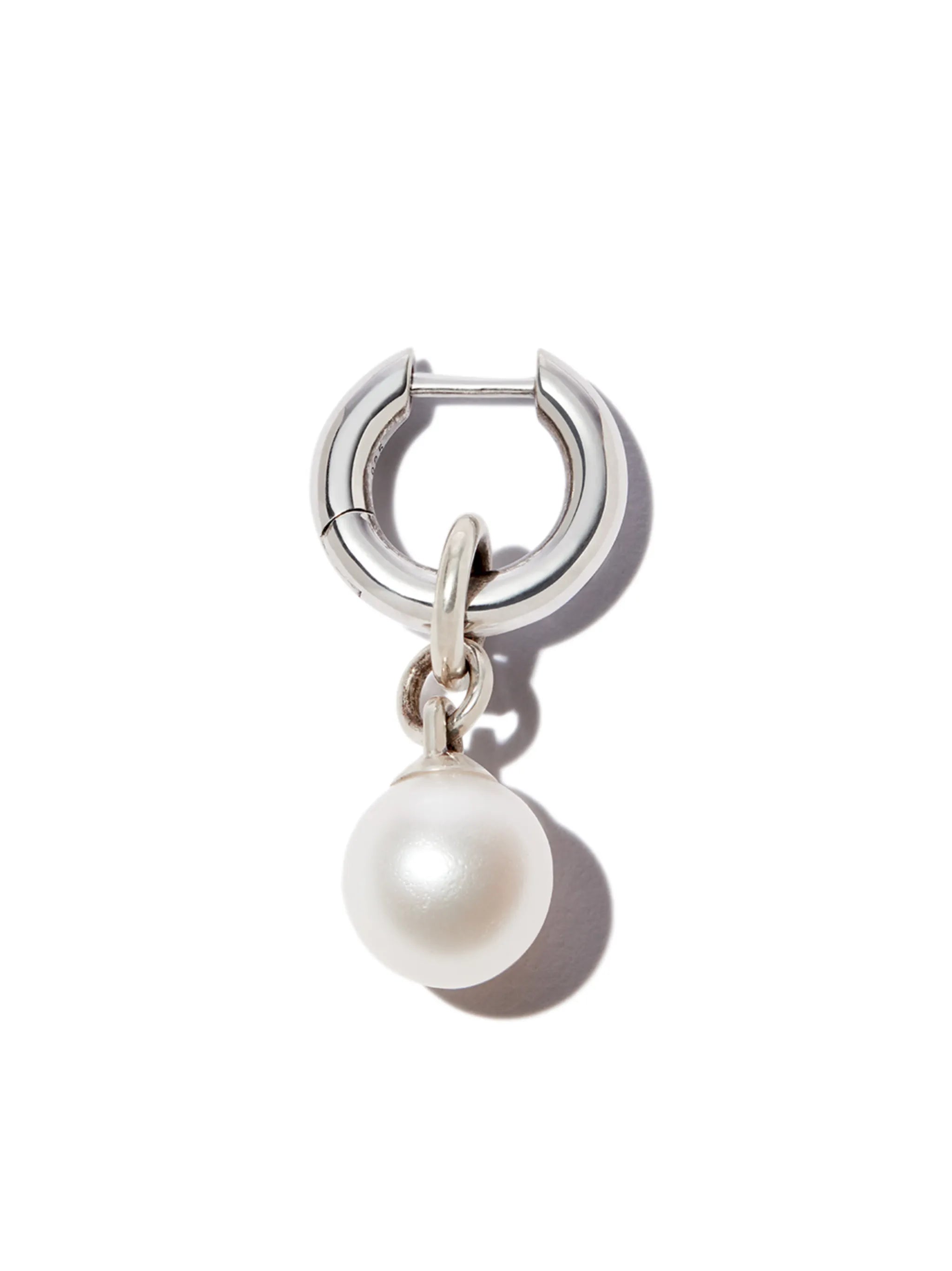 pearl single earring