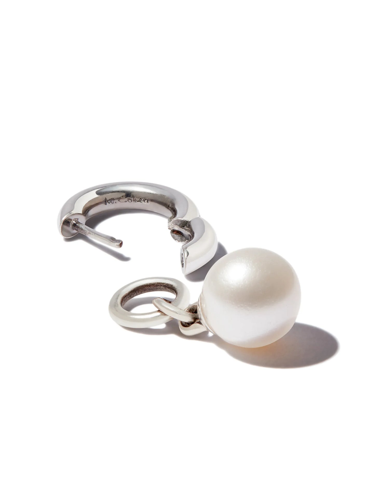 pearl single earring