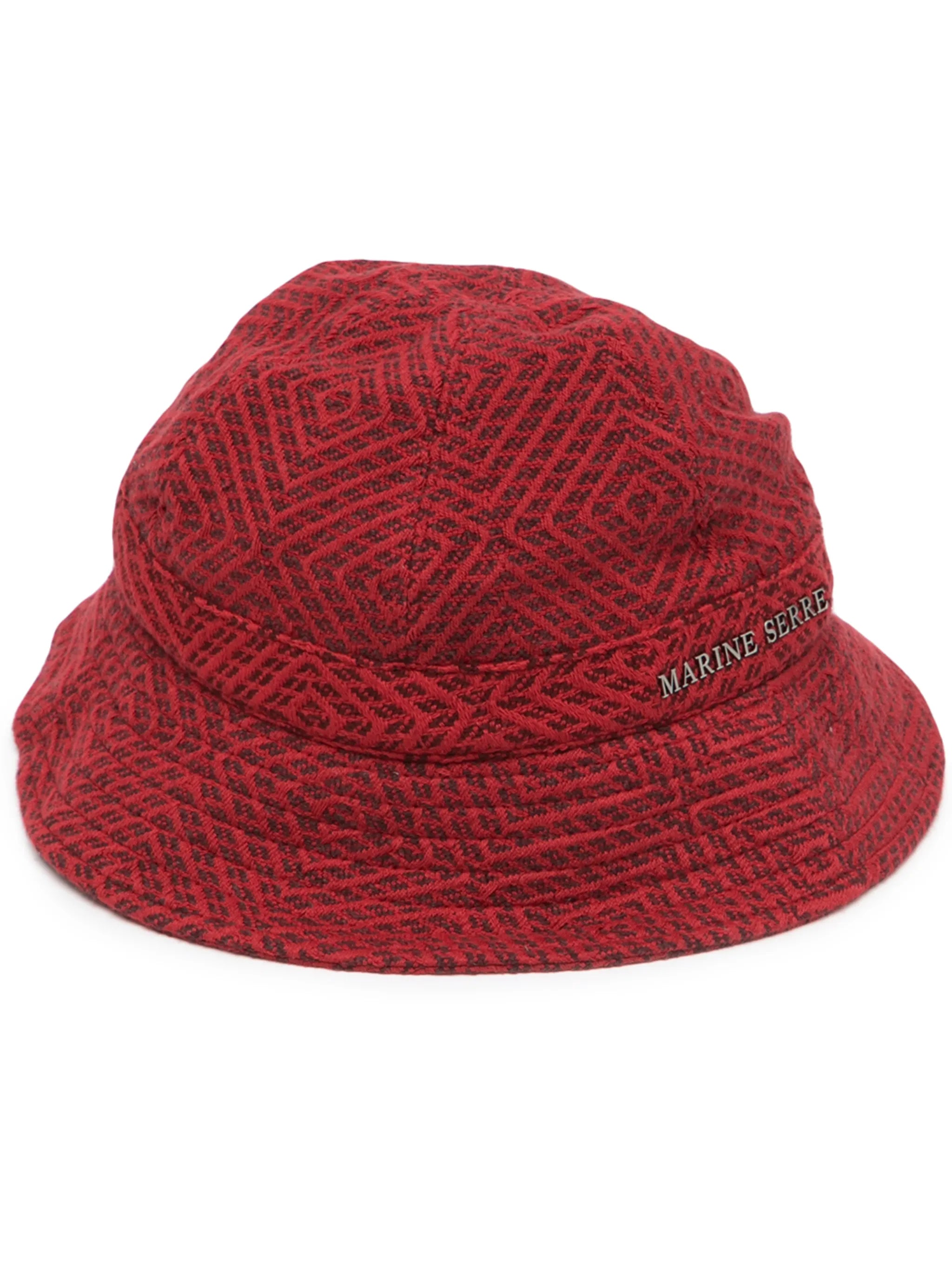 logo-plaque bucket hat