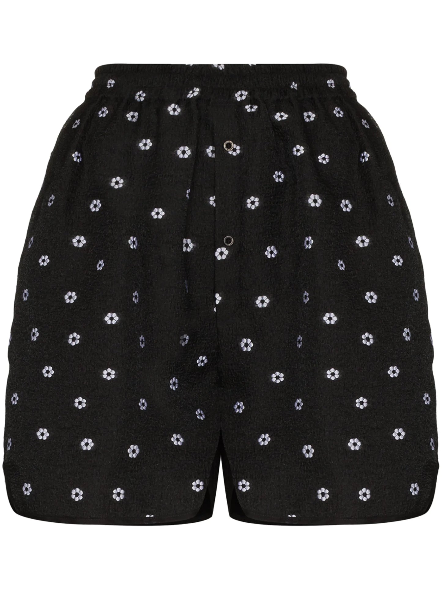 Nivi floral embroidery shorts