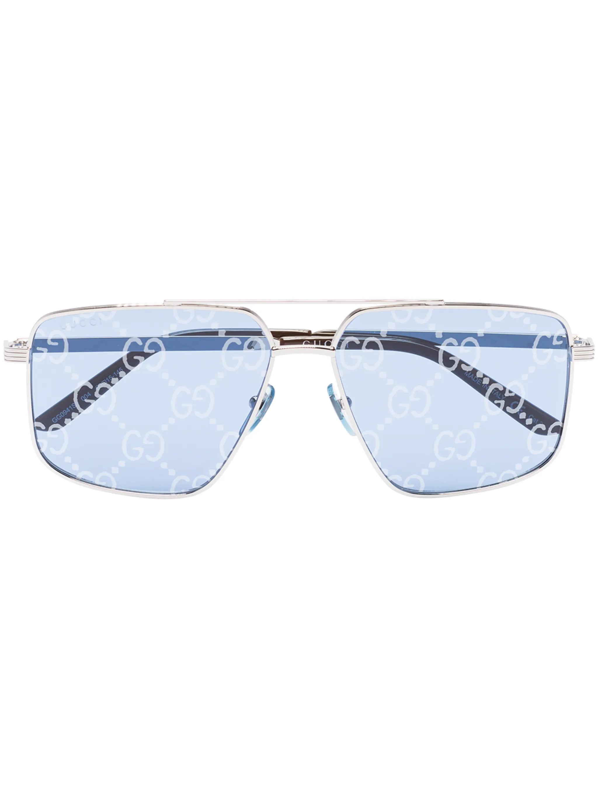 GG-lens square-frame sunglasses