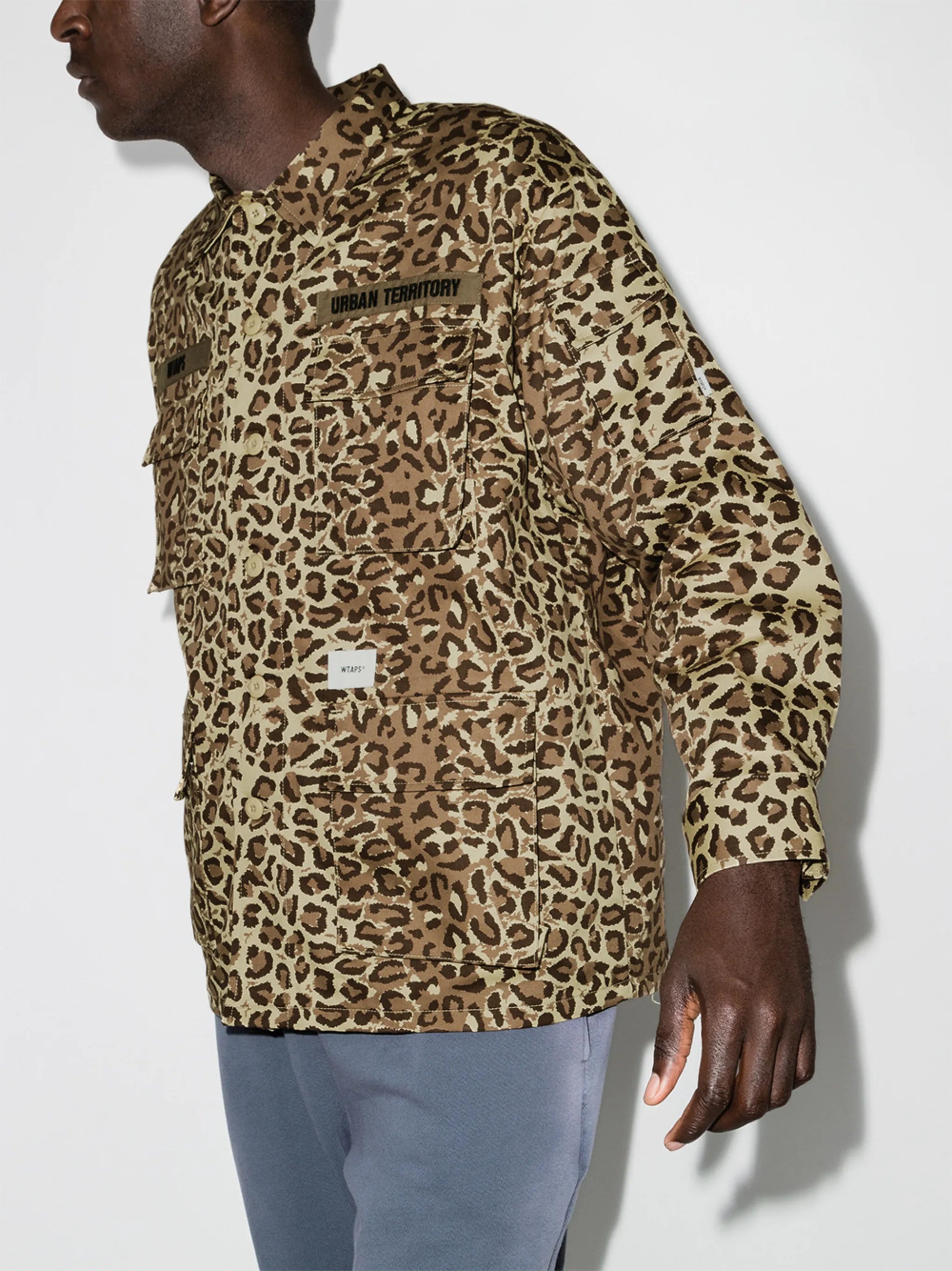 leopard-print shirt