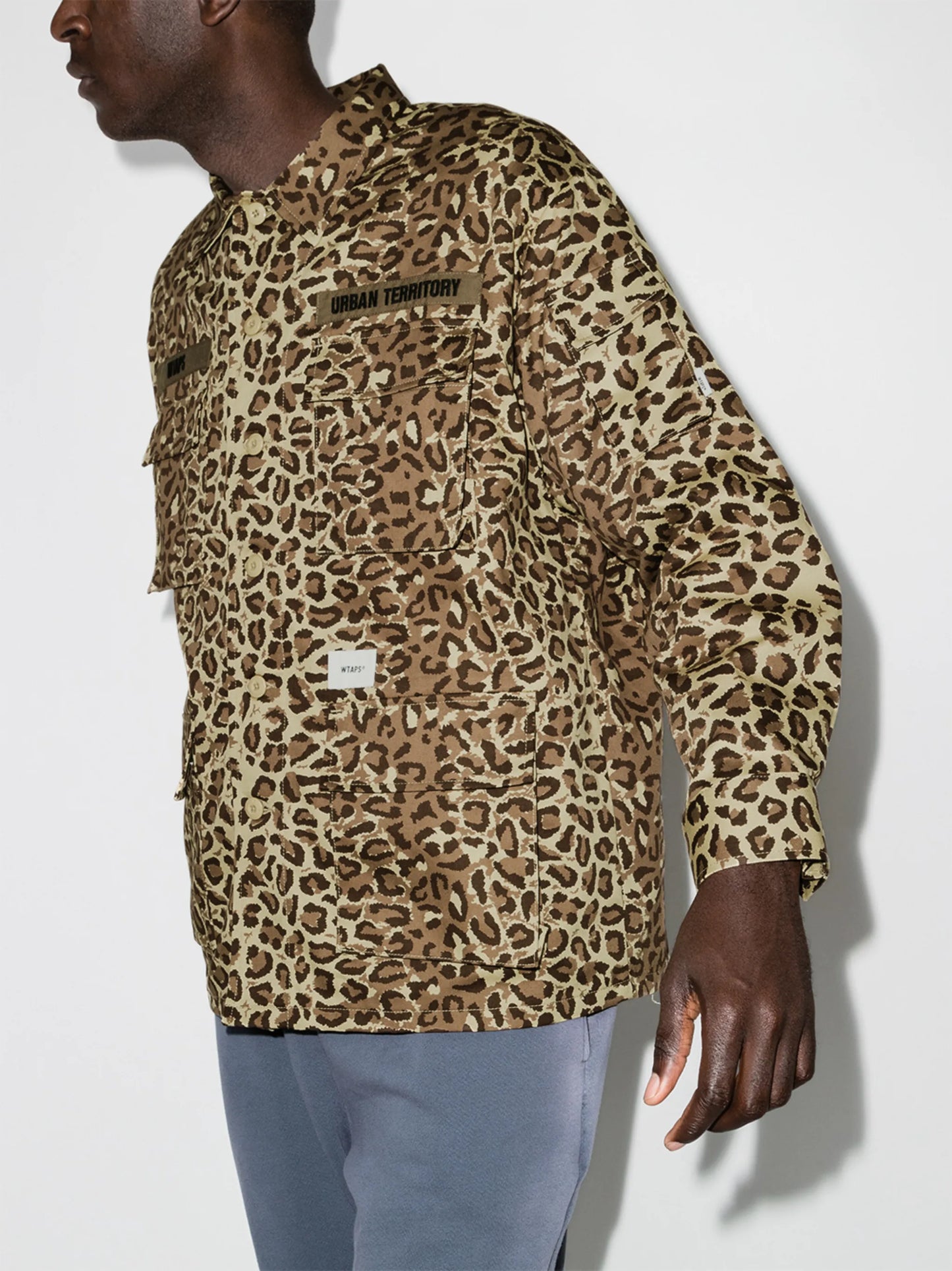 leopard-print shirt