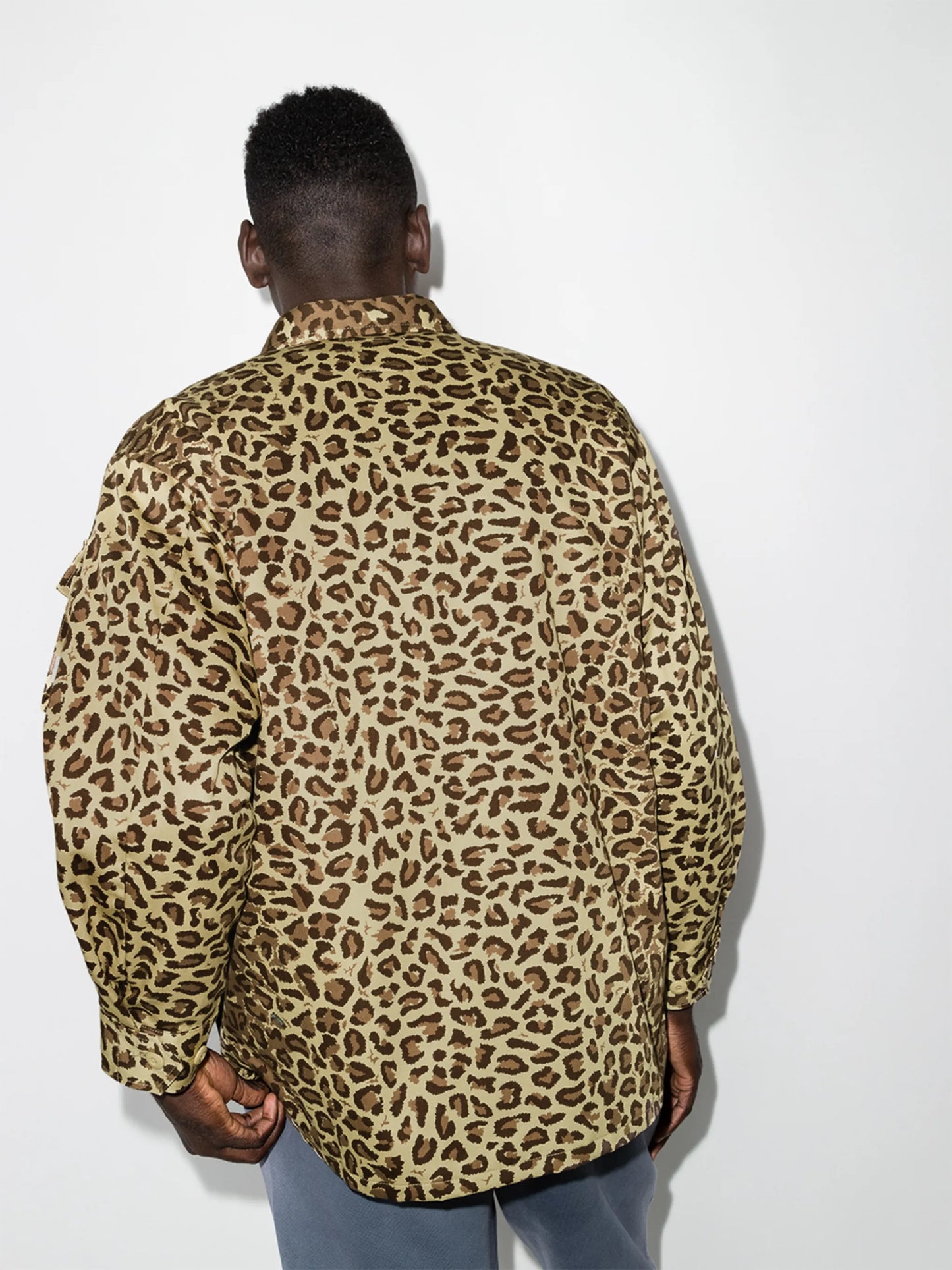 leopard-print shirt