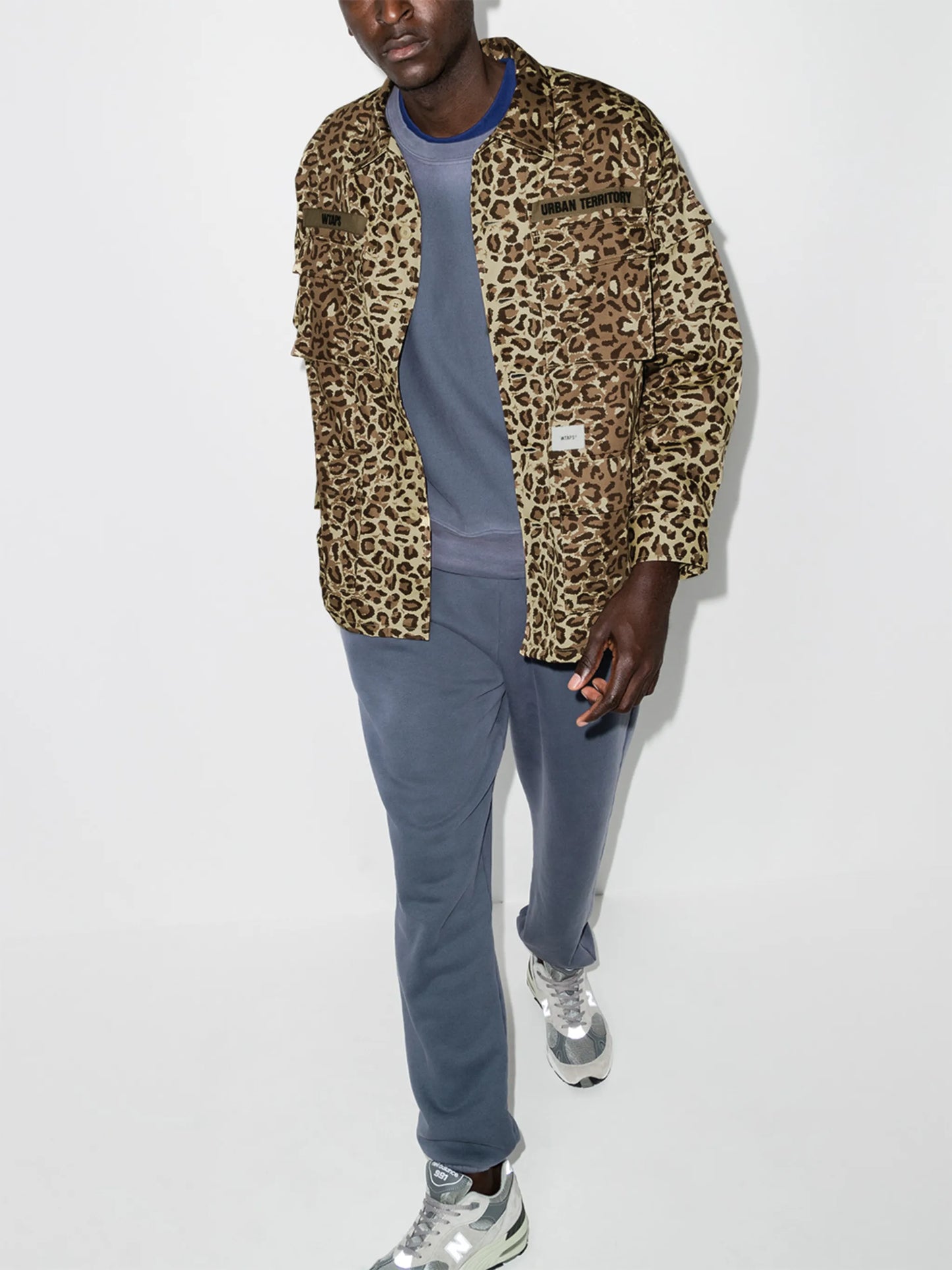 leopard-print shirt