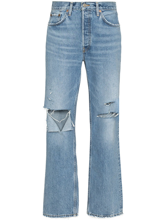 90s straight-leg jeans