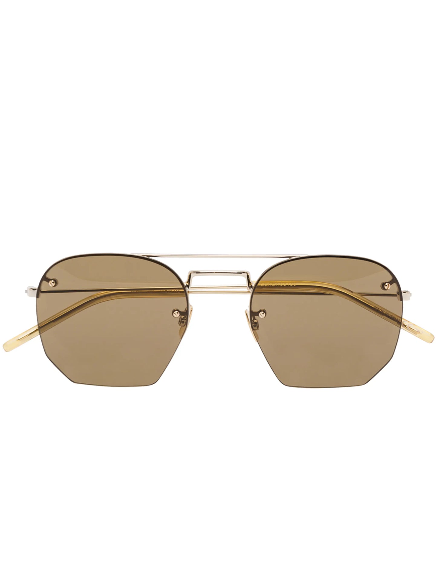 SL422 geometric-frame sunglasses