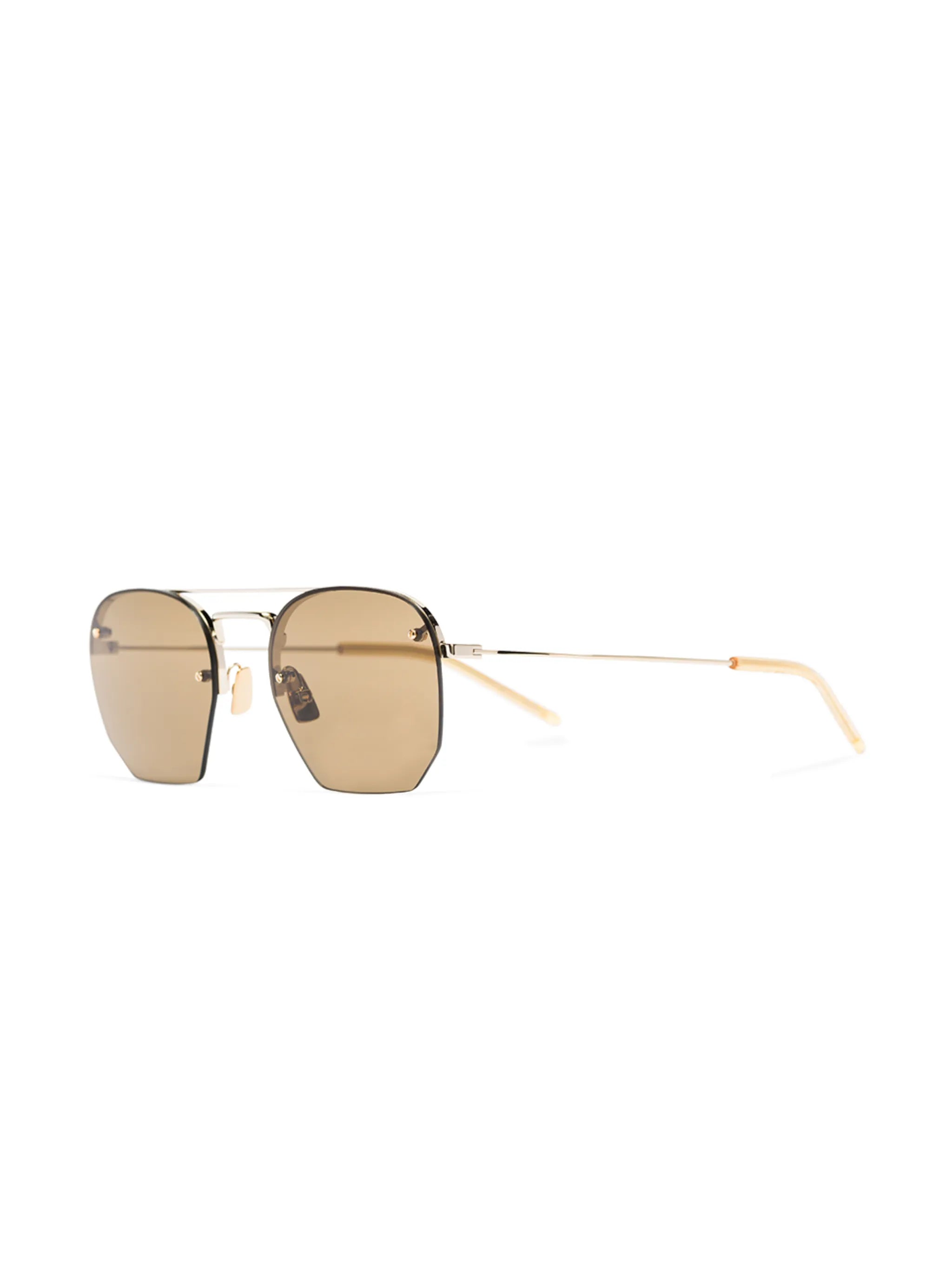 SL422 geometric-frame sunglasses