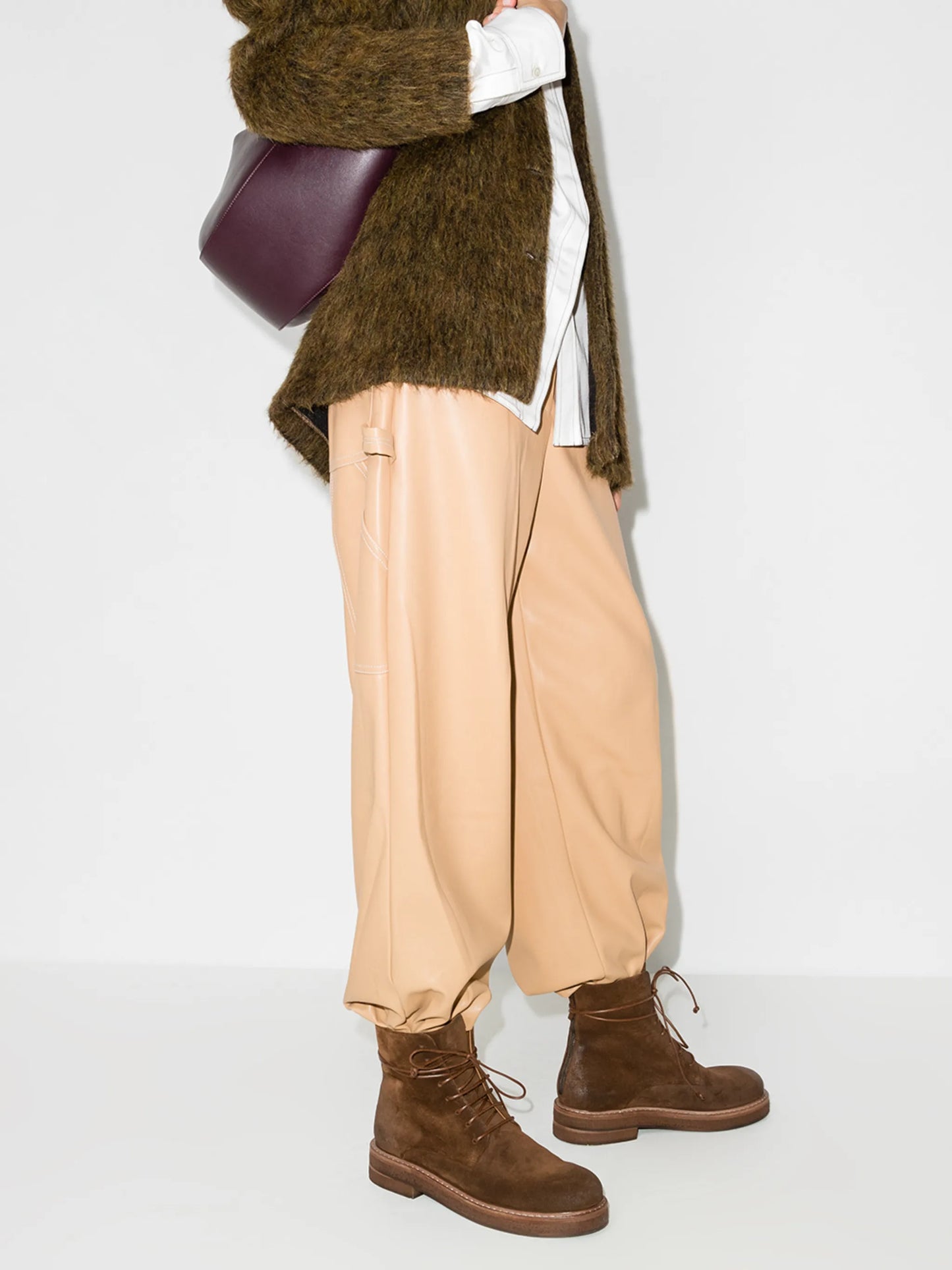 Parrucca leather ankle boots