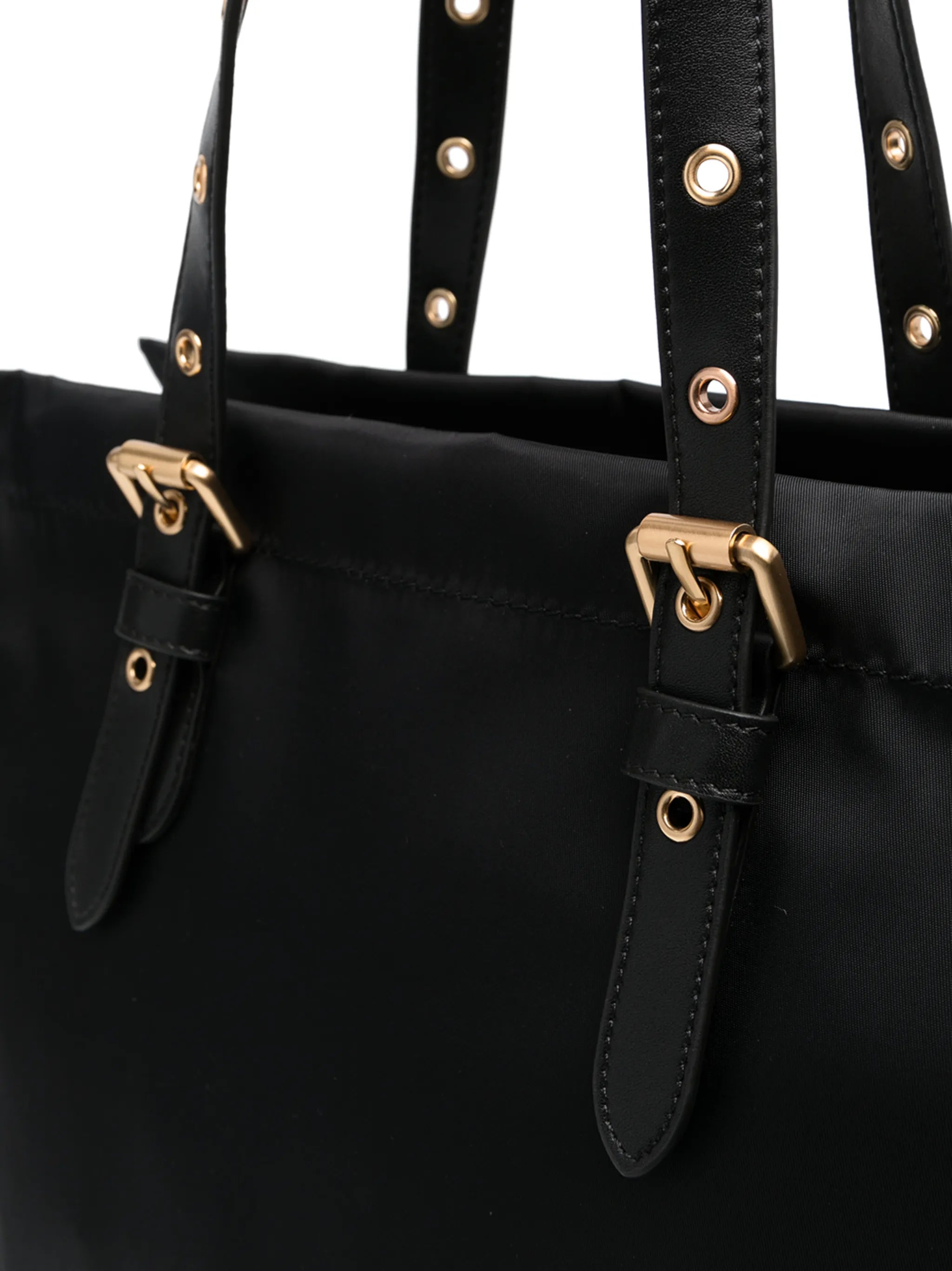 lettering logo tote bag