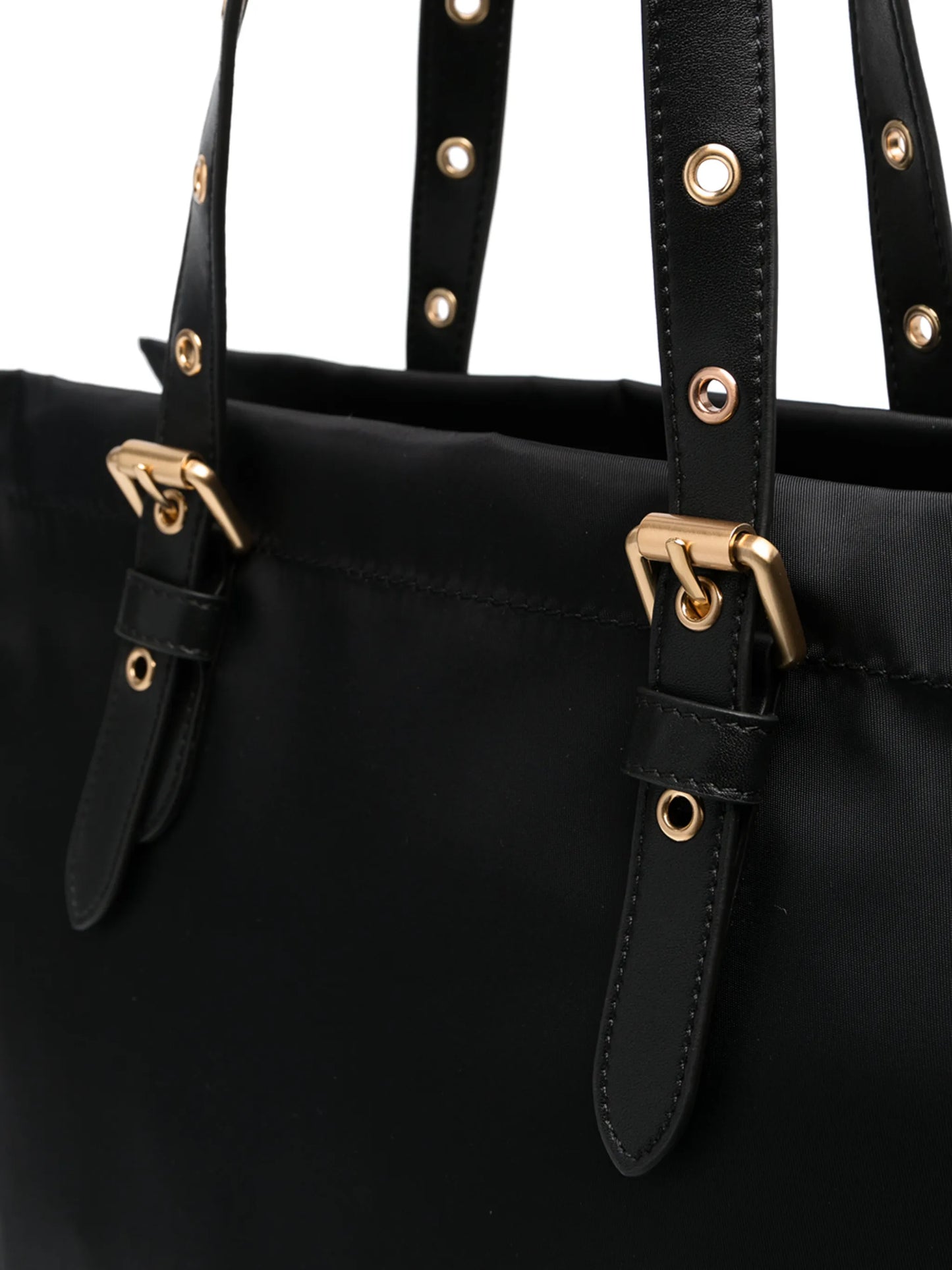 lettering logo tote bag