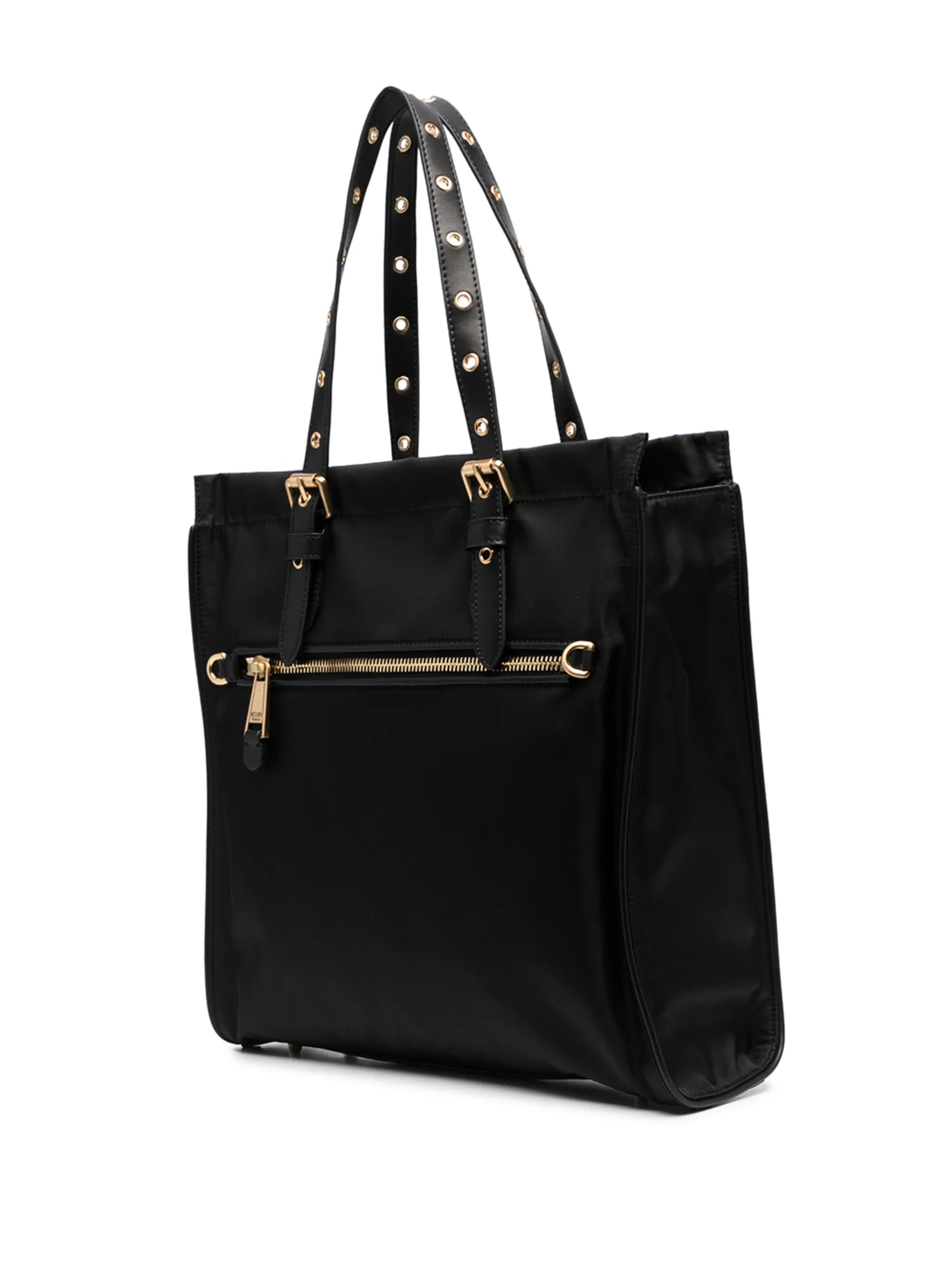 lettering logo tote bag