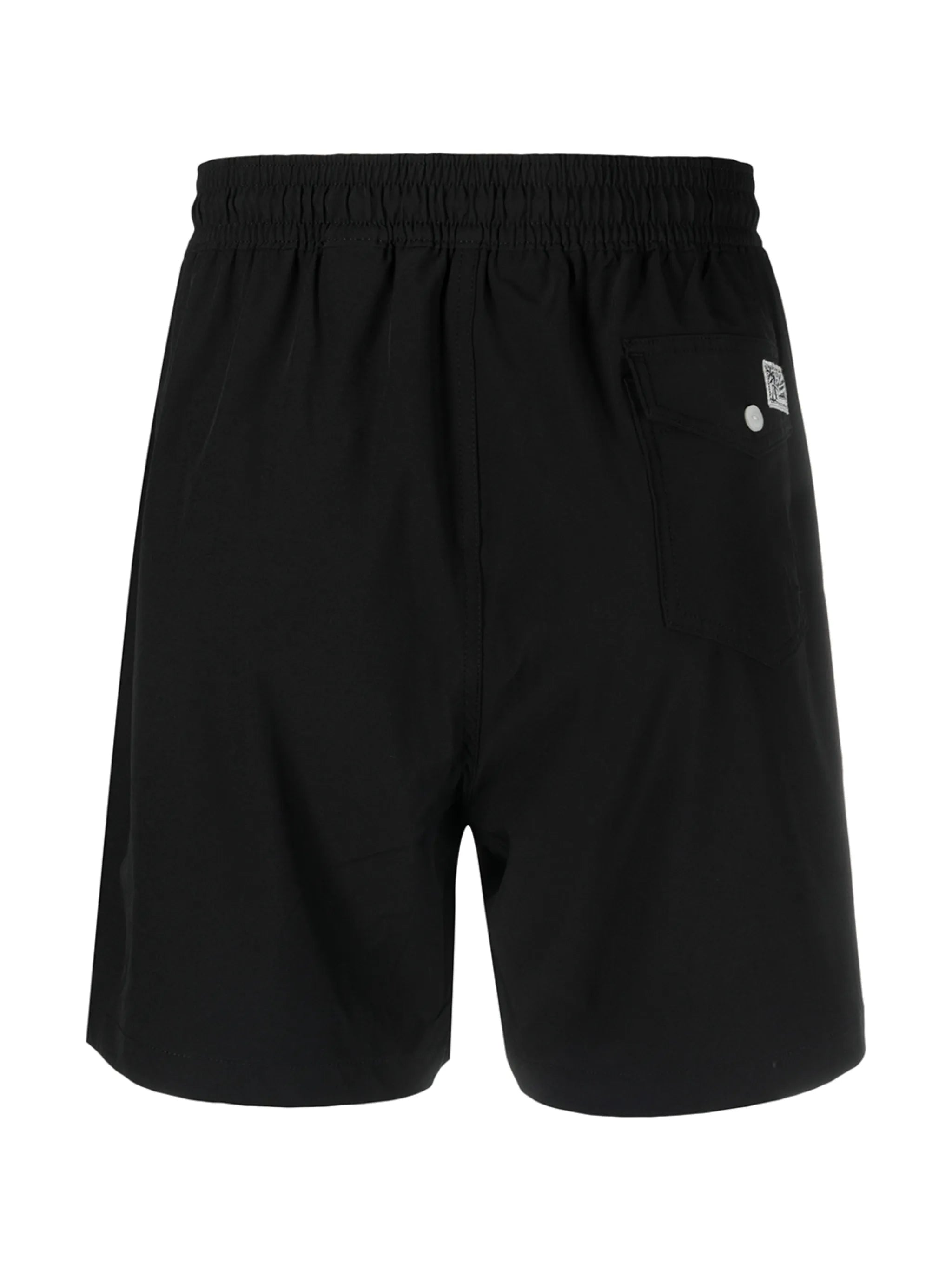 logo-embroidered swim shorts