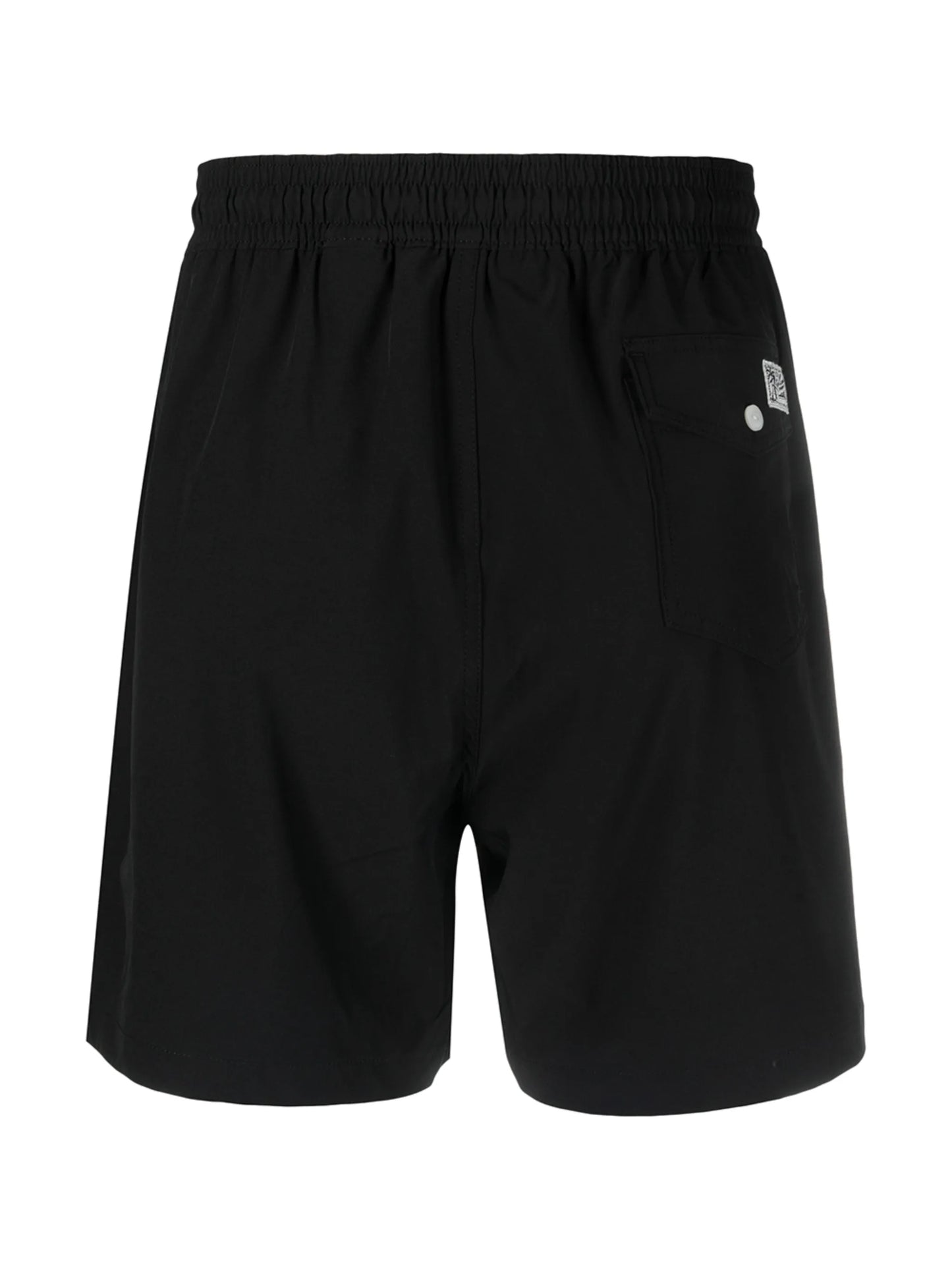 logo-embroidered swim shorts