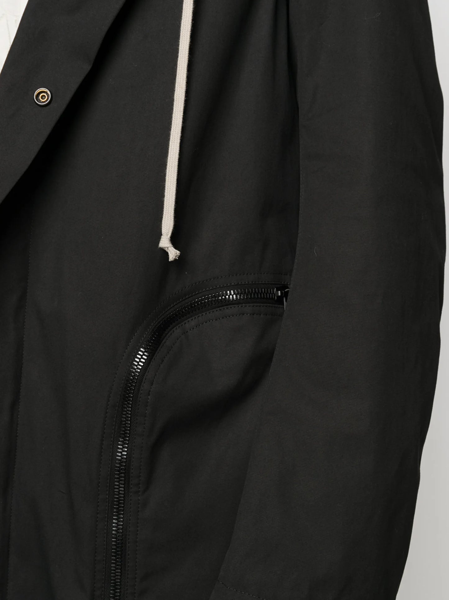 oversized pocket hooded parka