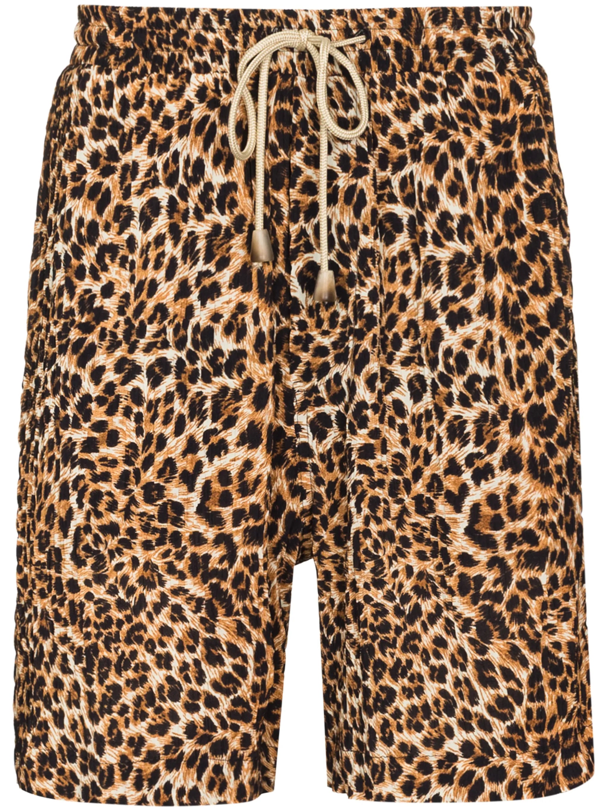 Doxxi ocelot print shorts