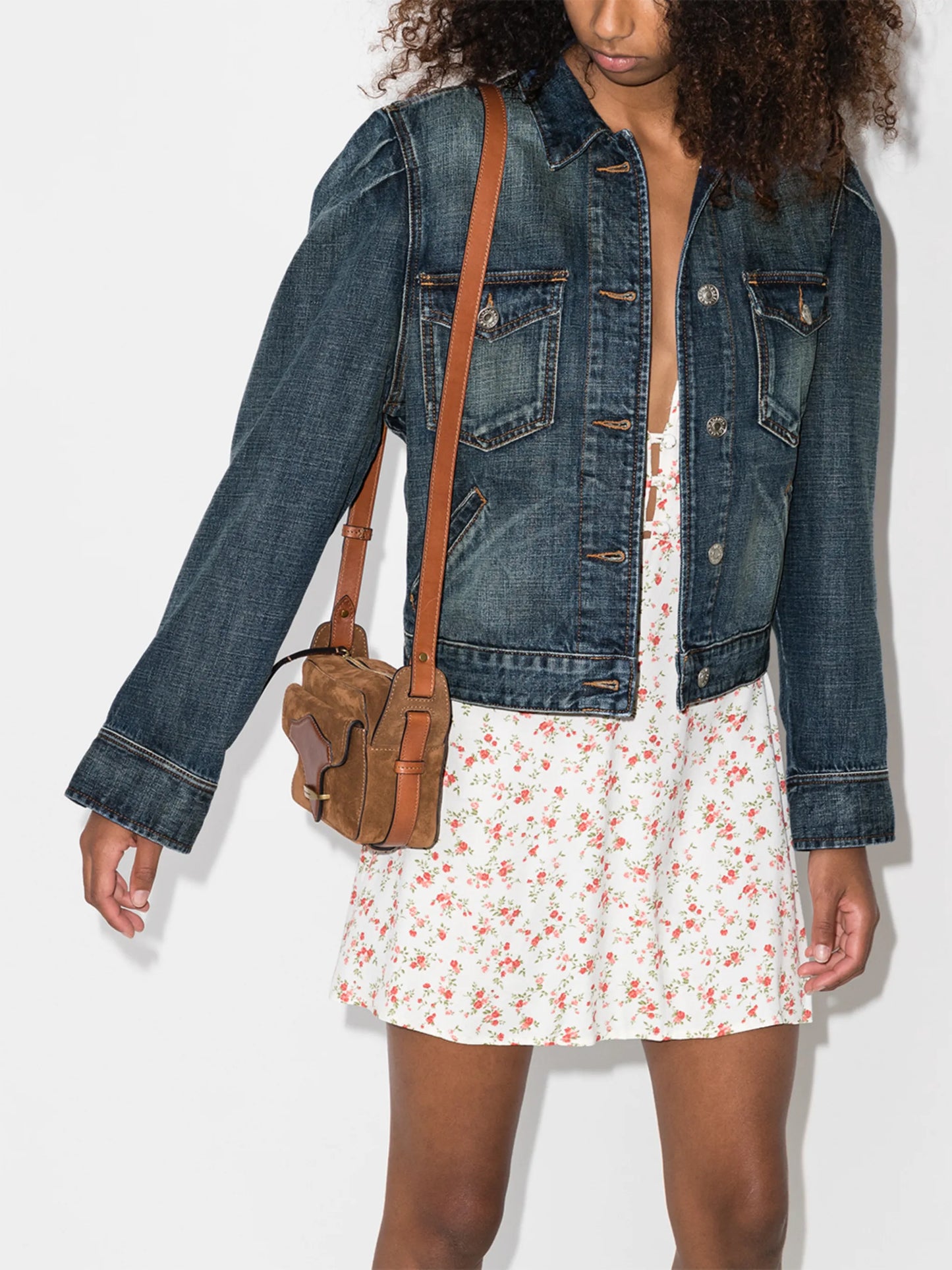 Bolinea cropped denim jacket