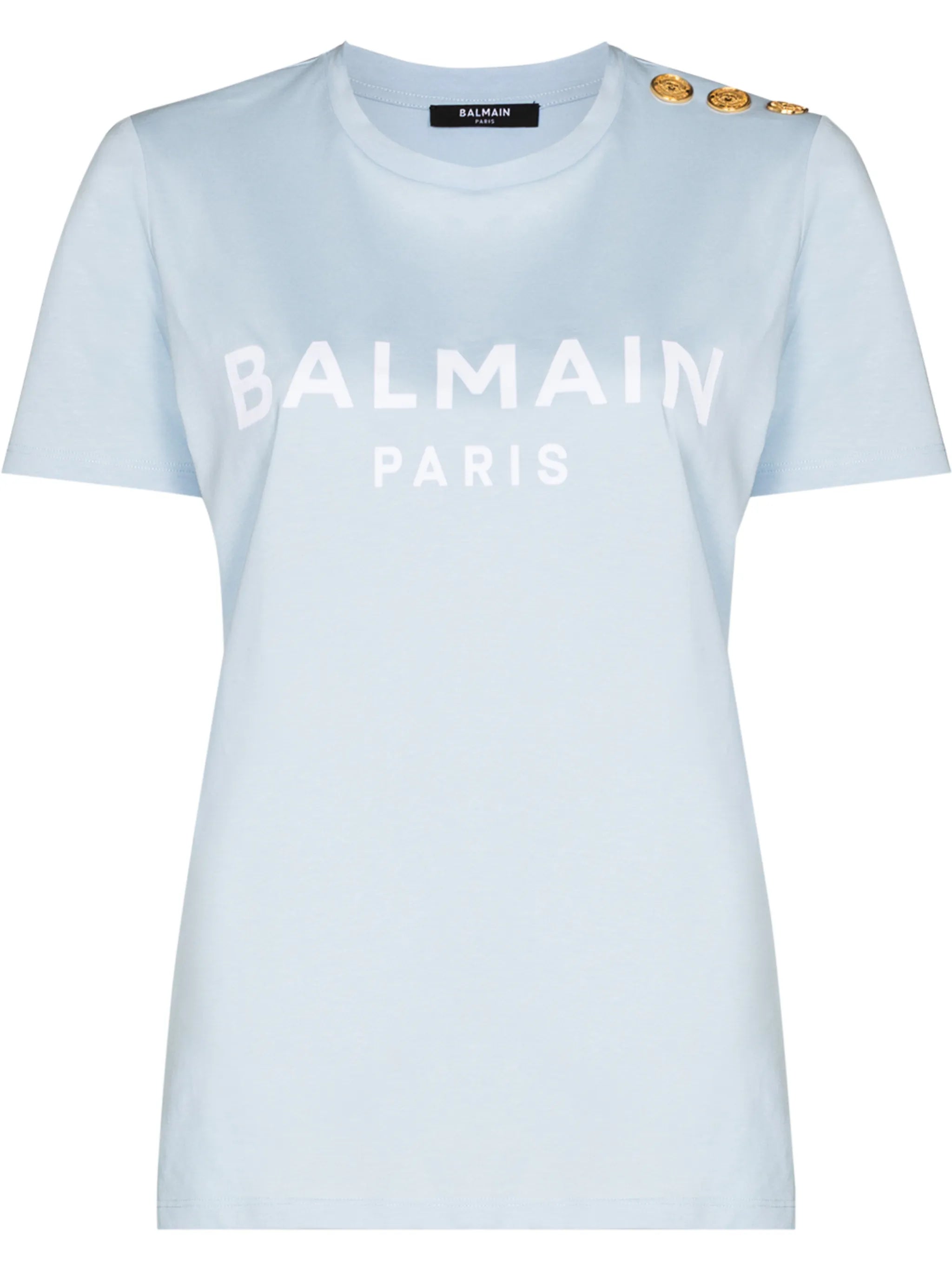 logo three-button T-shirt