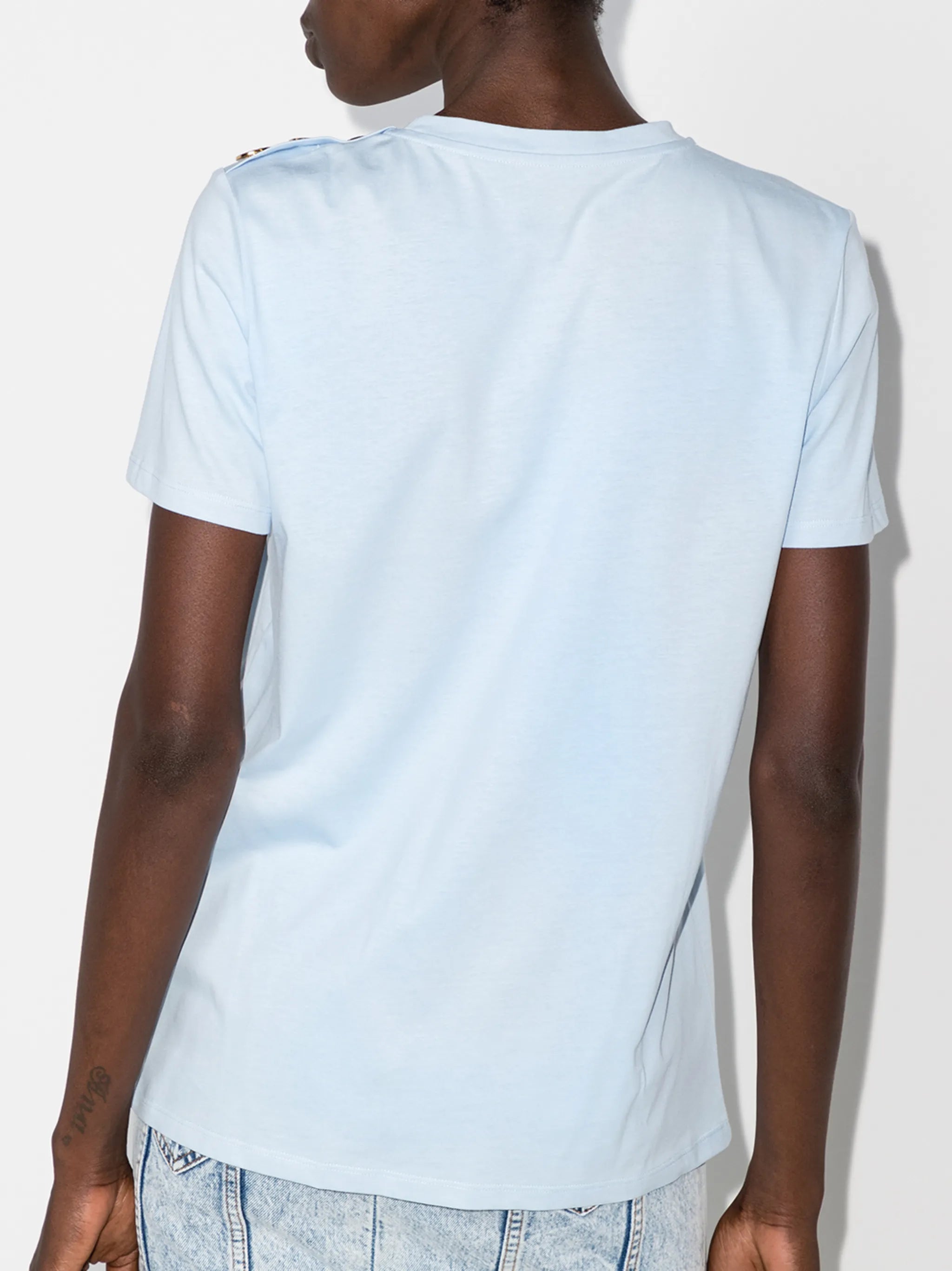 logo three-button T-shirt