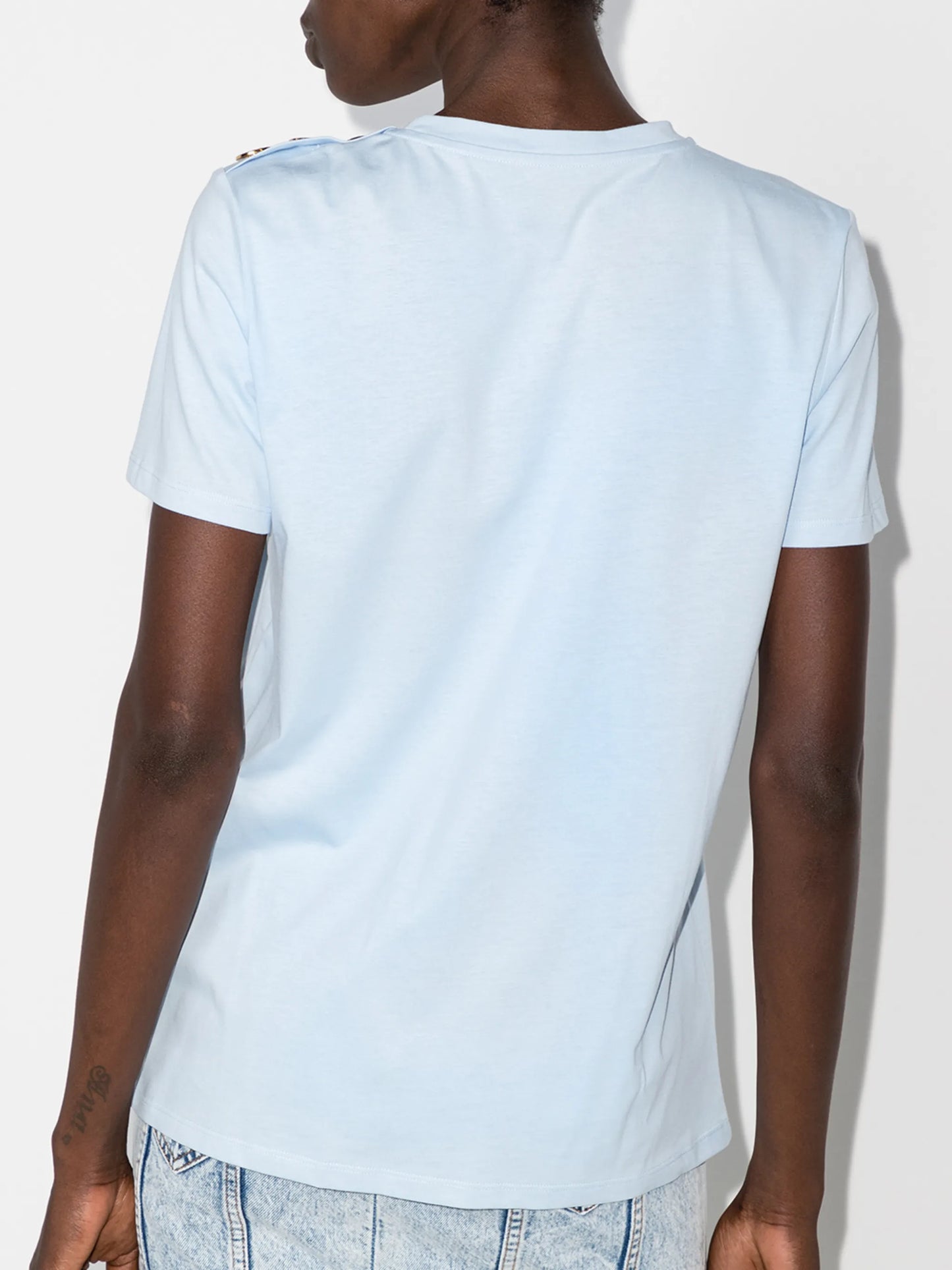 logo three-button T-shirt