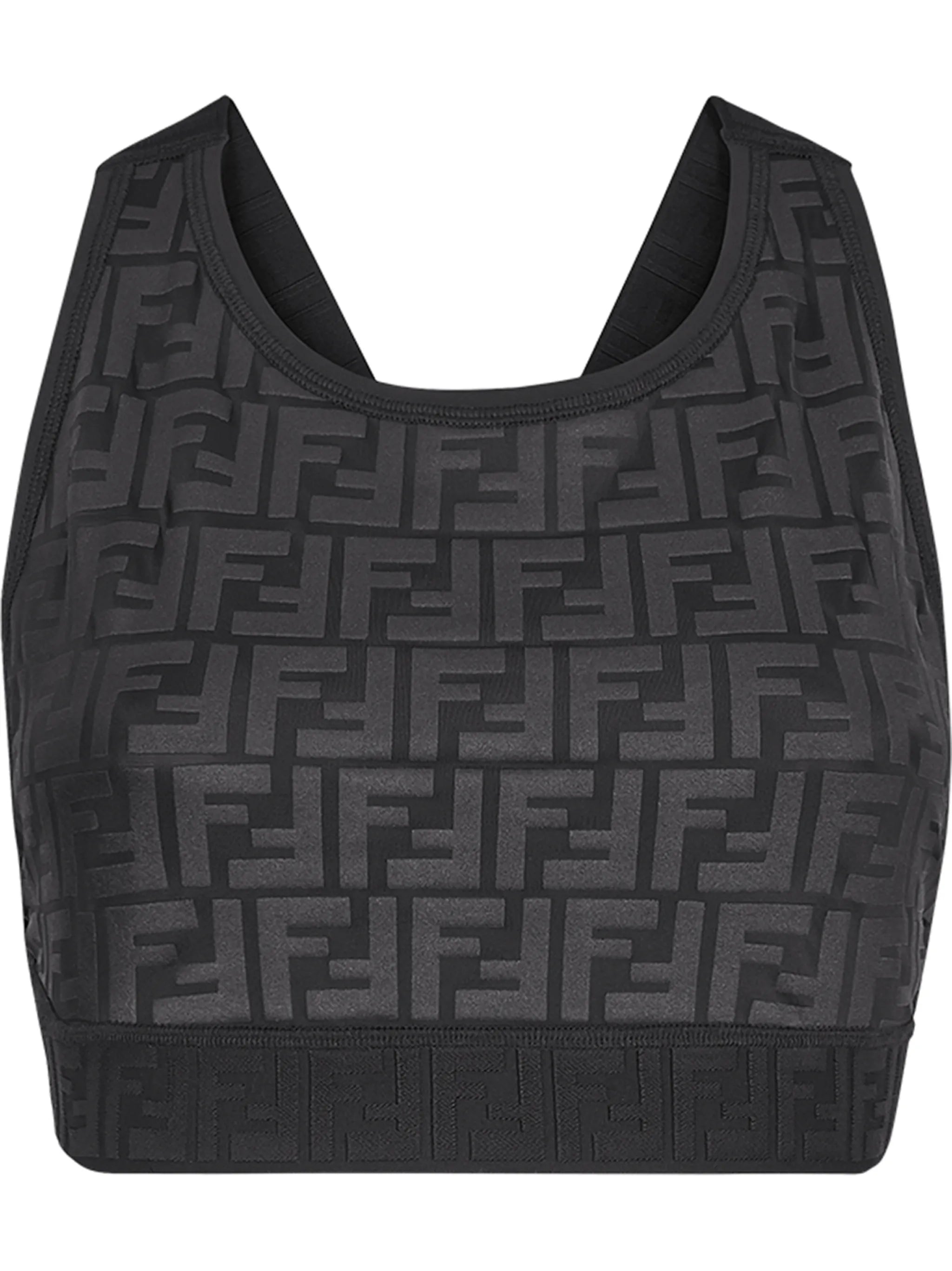 Zucca-print sports bra