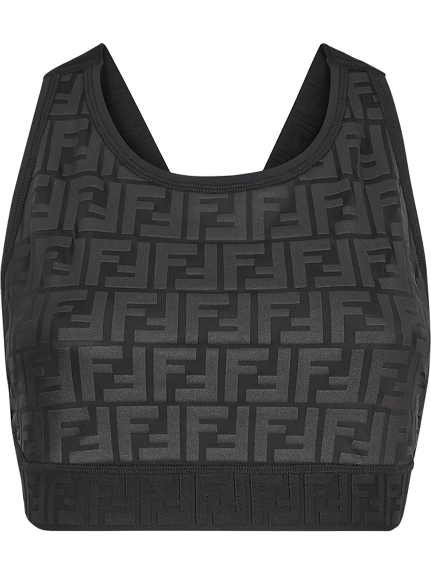 Zucca-print sports bra