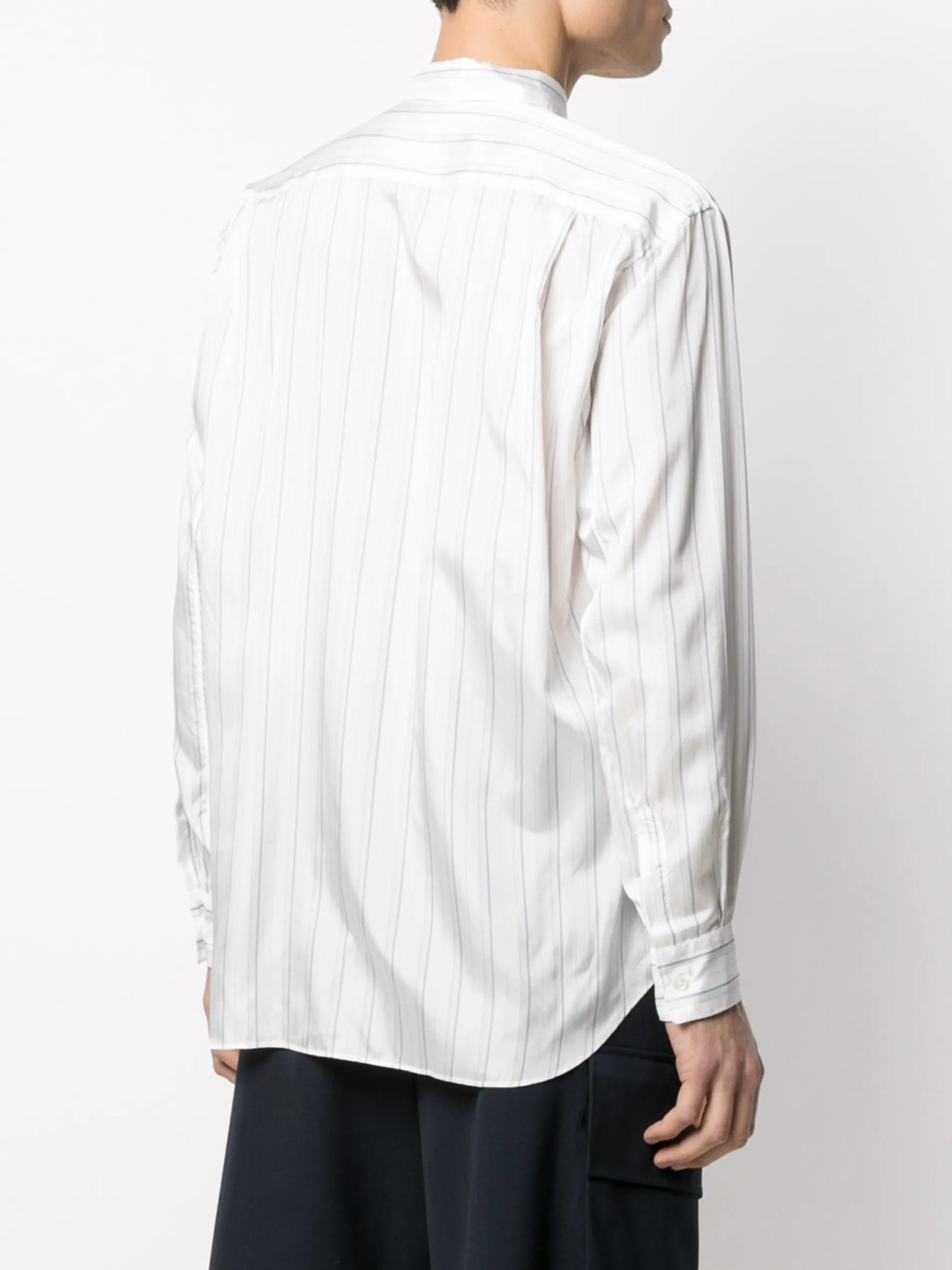 striped long-sleeve shirt