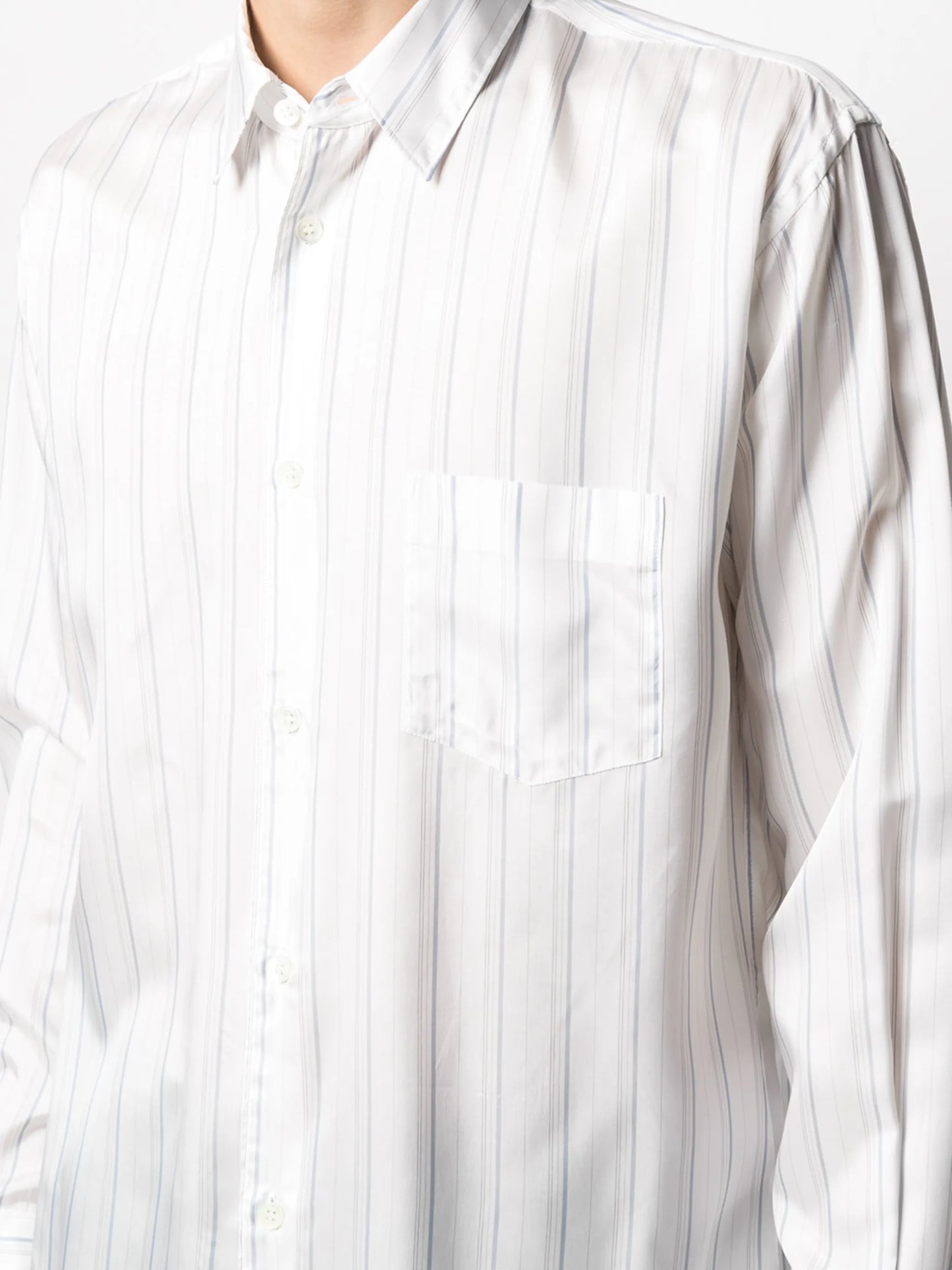 striped long-sleeve shirt