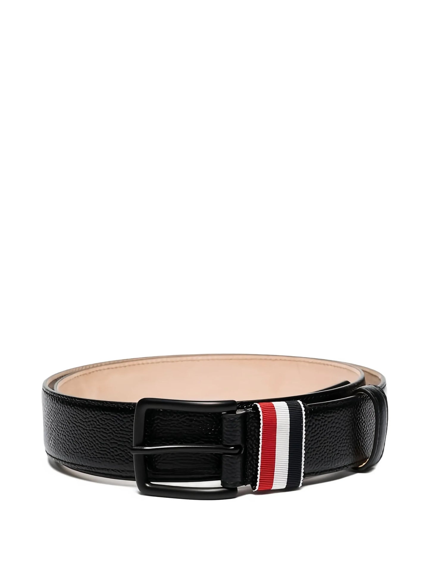 signature three stripe detail belt
