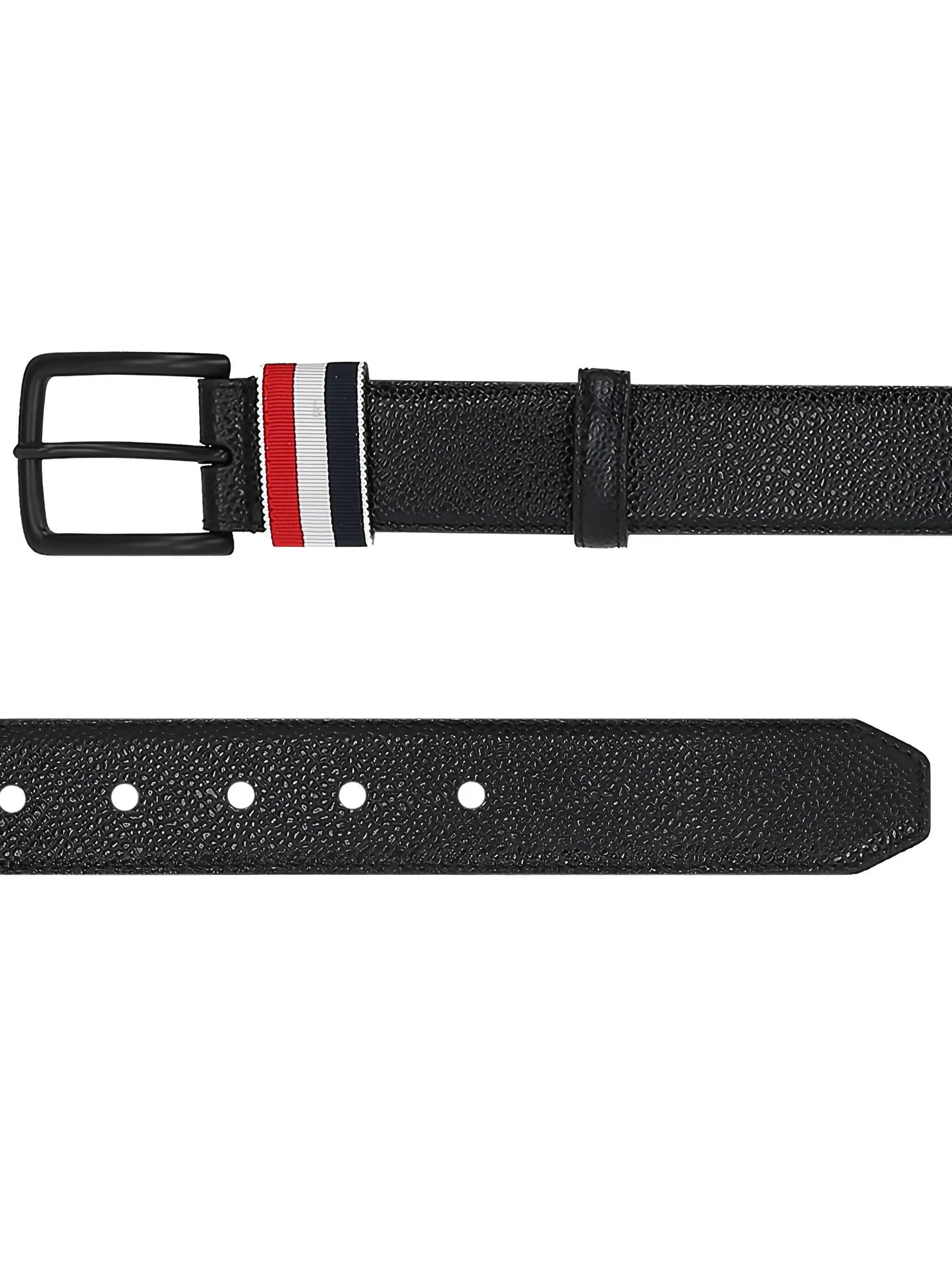 signature three stripe detail belt