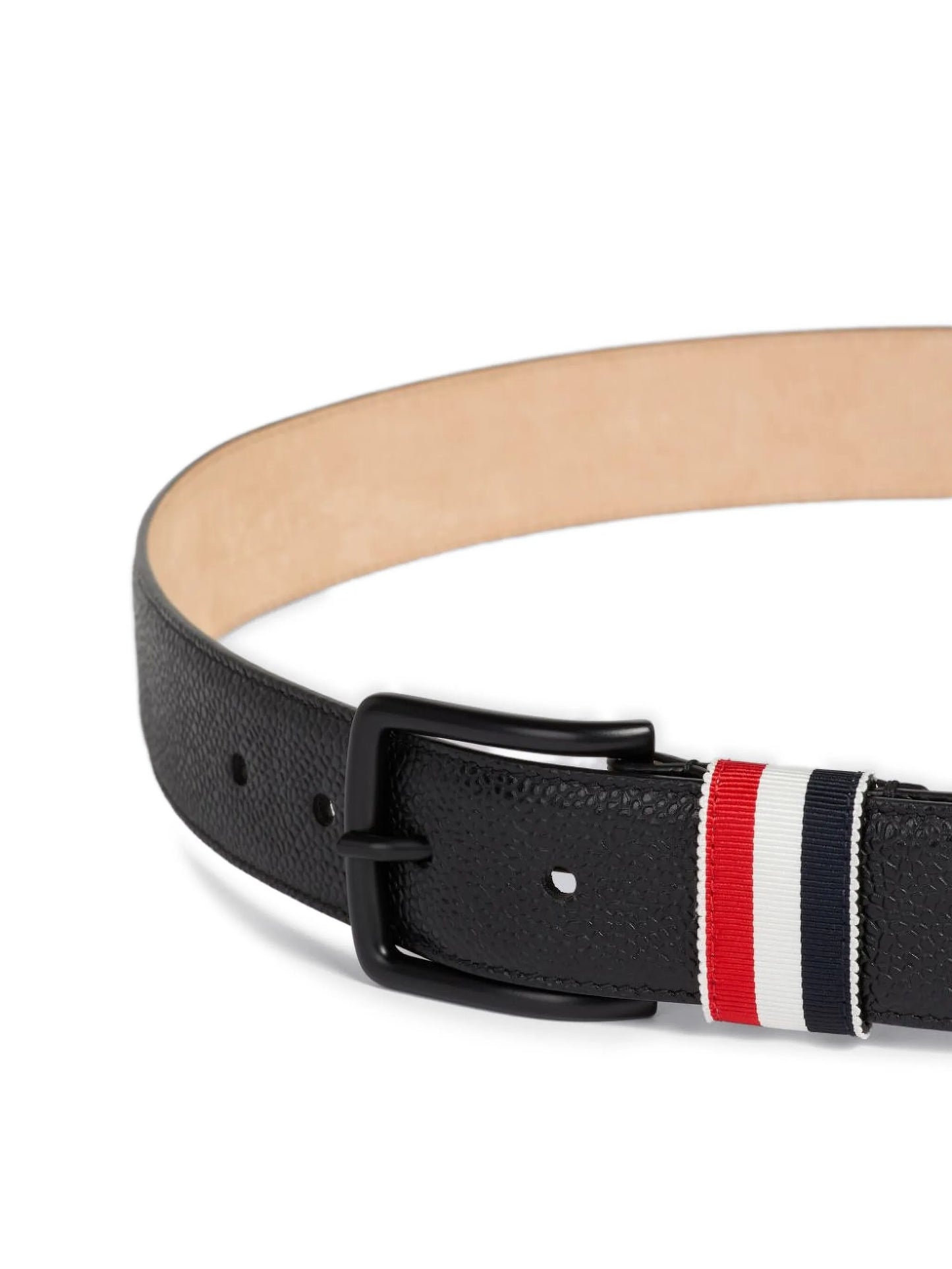 signature three stripe detail belt