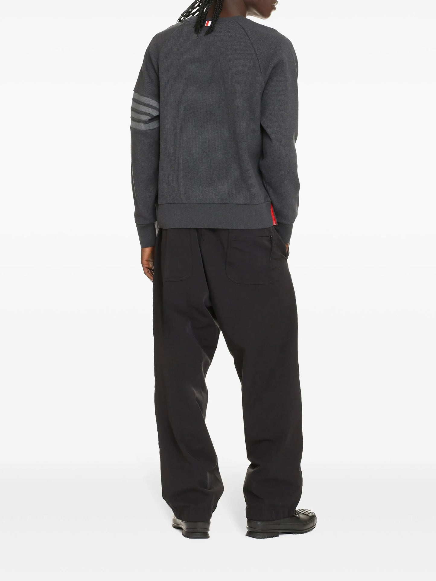 4-Bar raglan-sleeve jumper