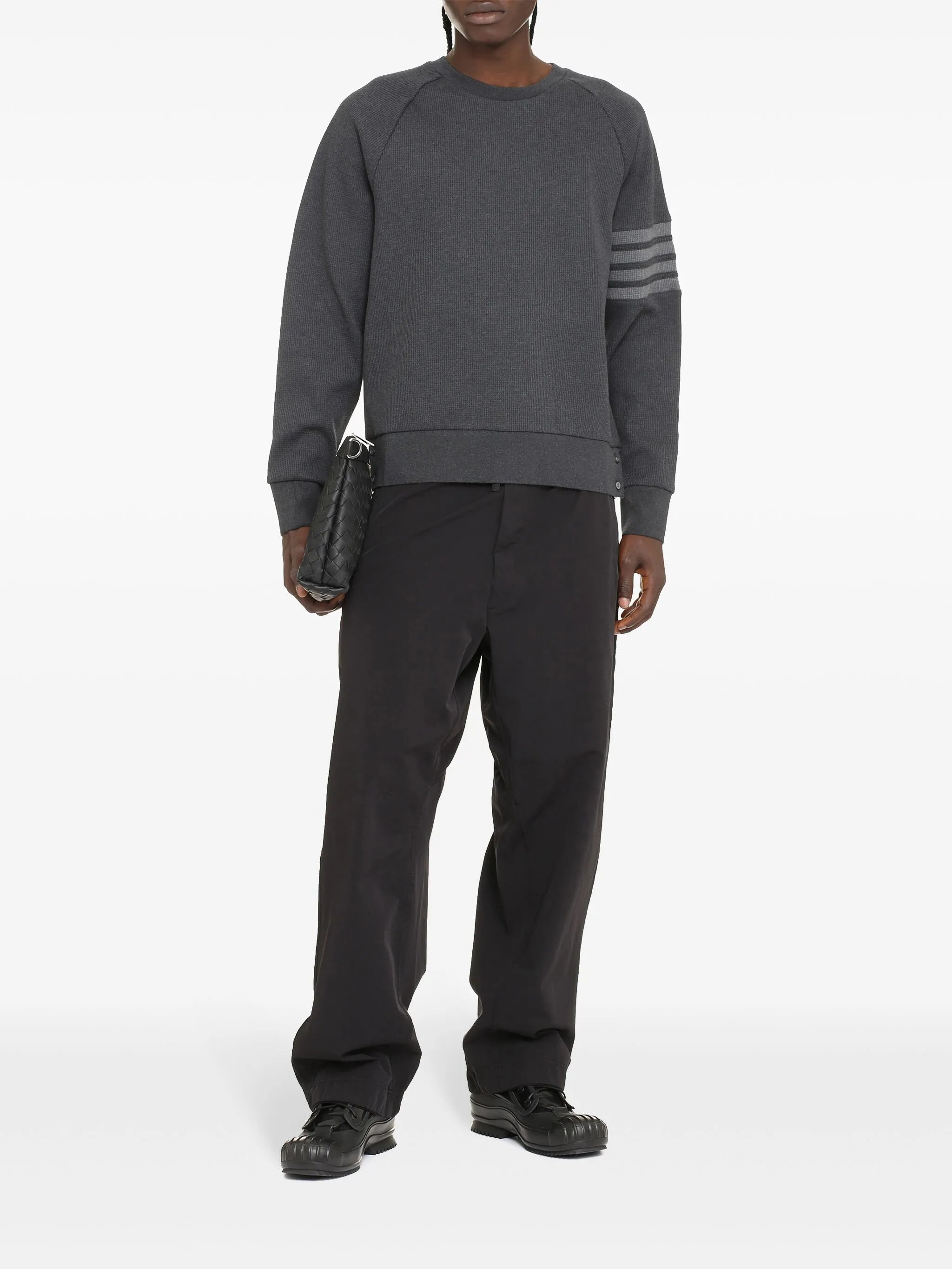 4-Bar raglan-sleeve jumper