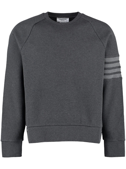 4-Bar raglan-sleeve jumper