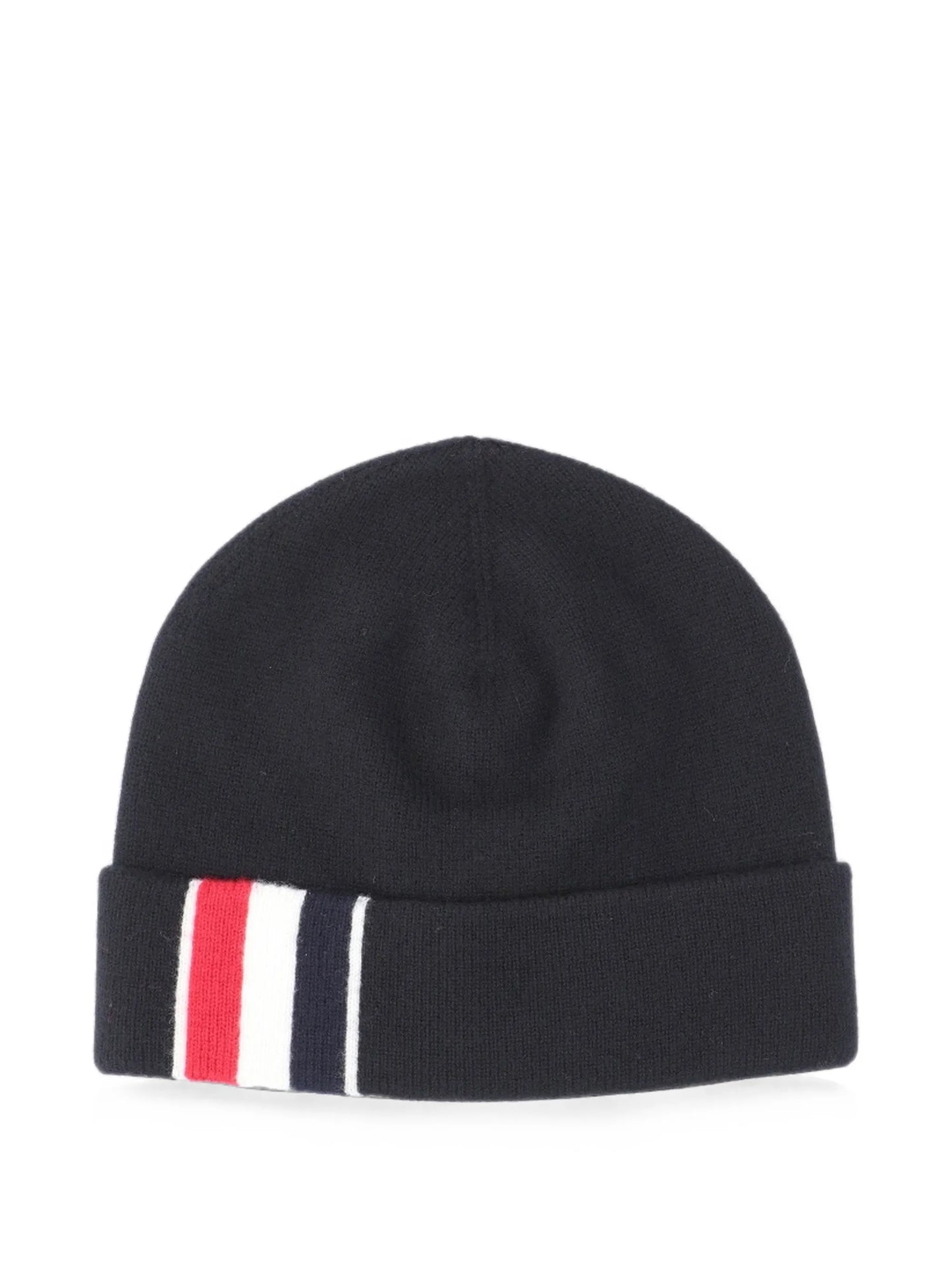 tricolour detail beanie