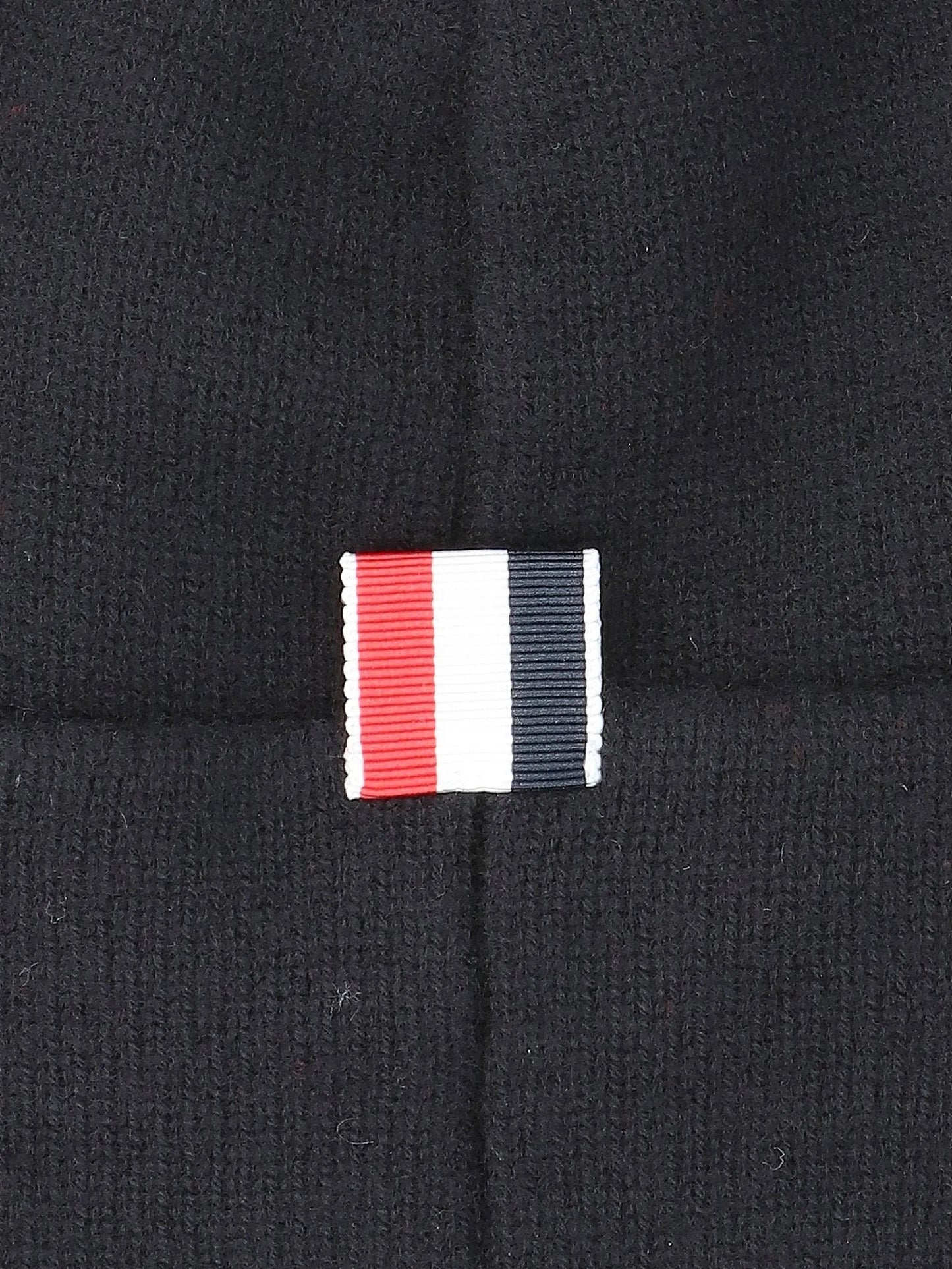 tricolour detail beanie