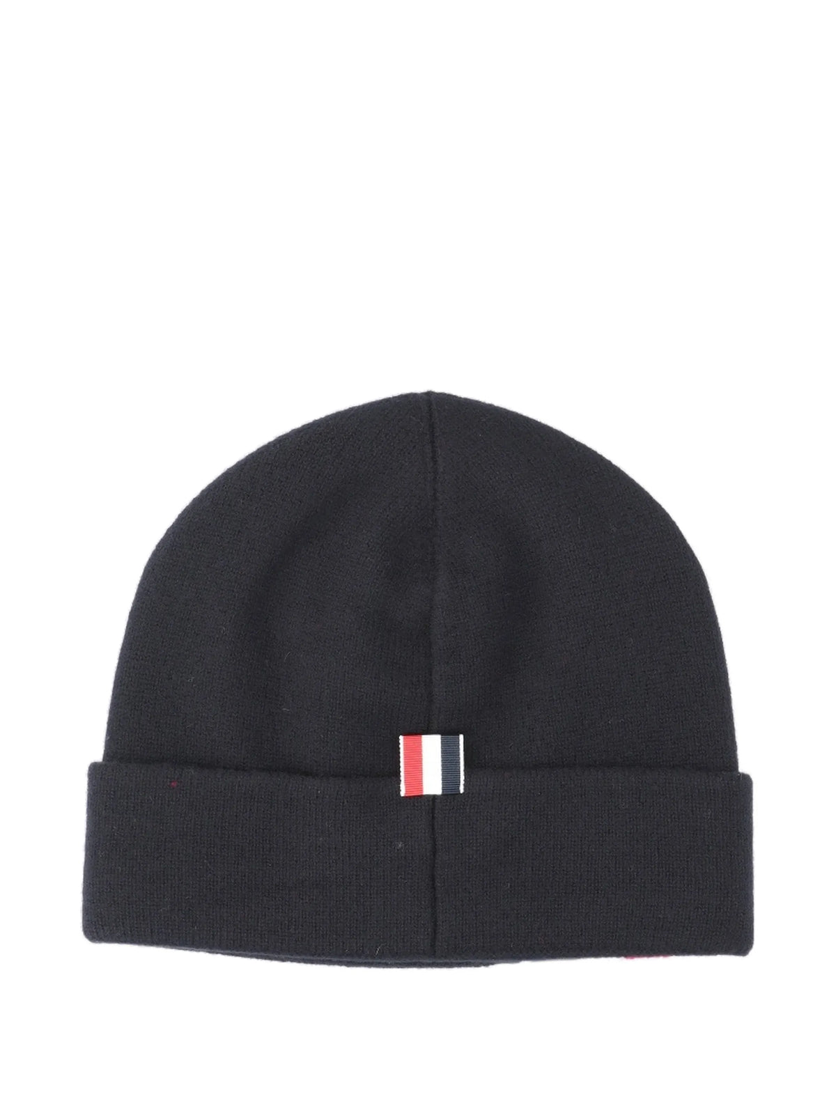 tricolour detail beanie