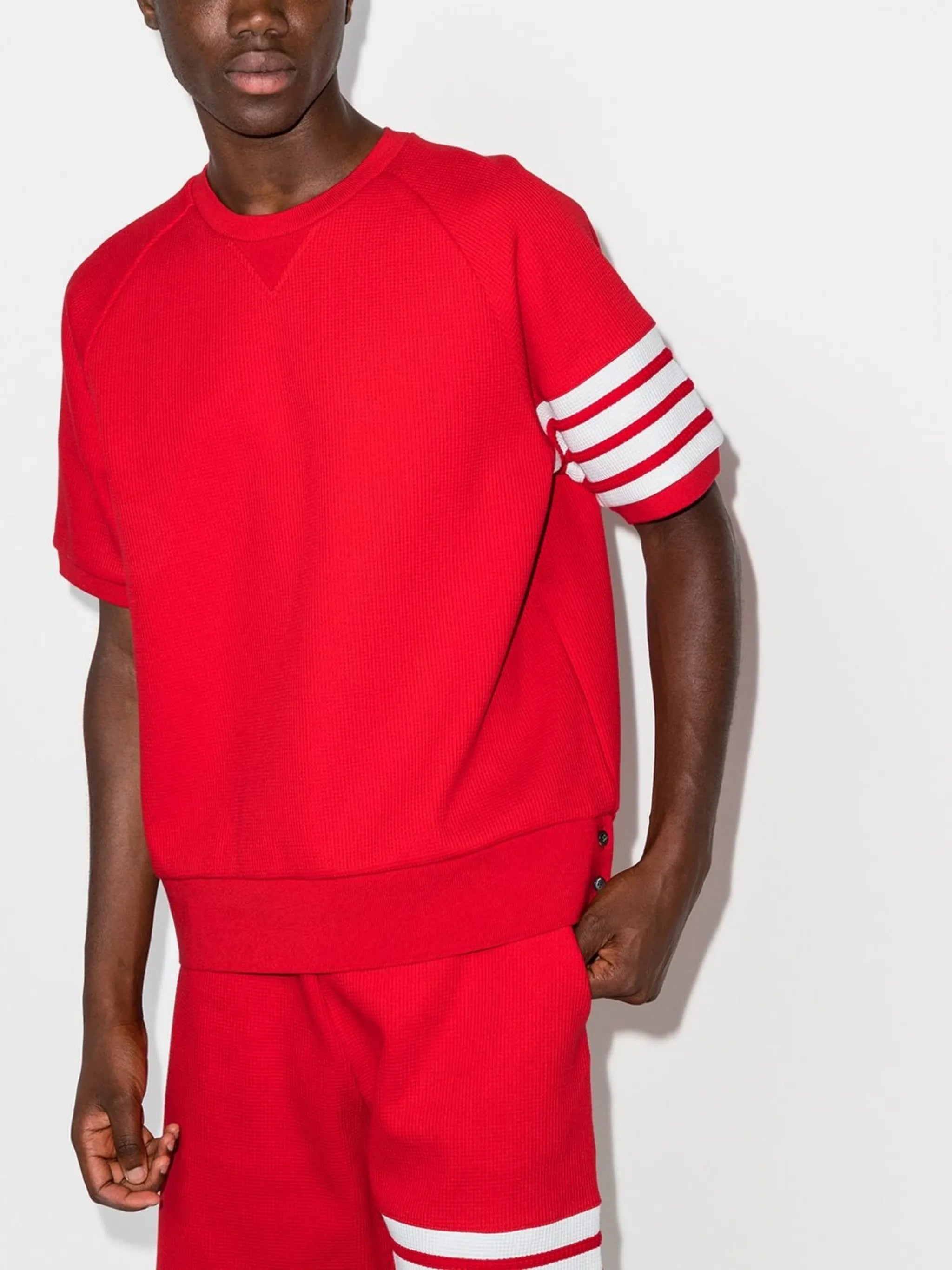 4-Bar short-sleeve T-shirt