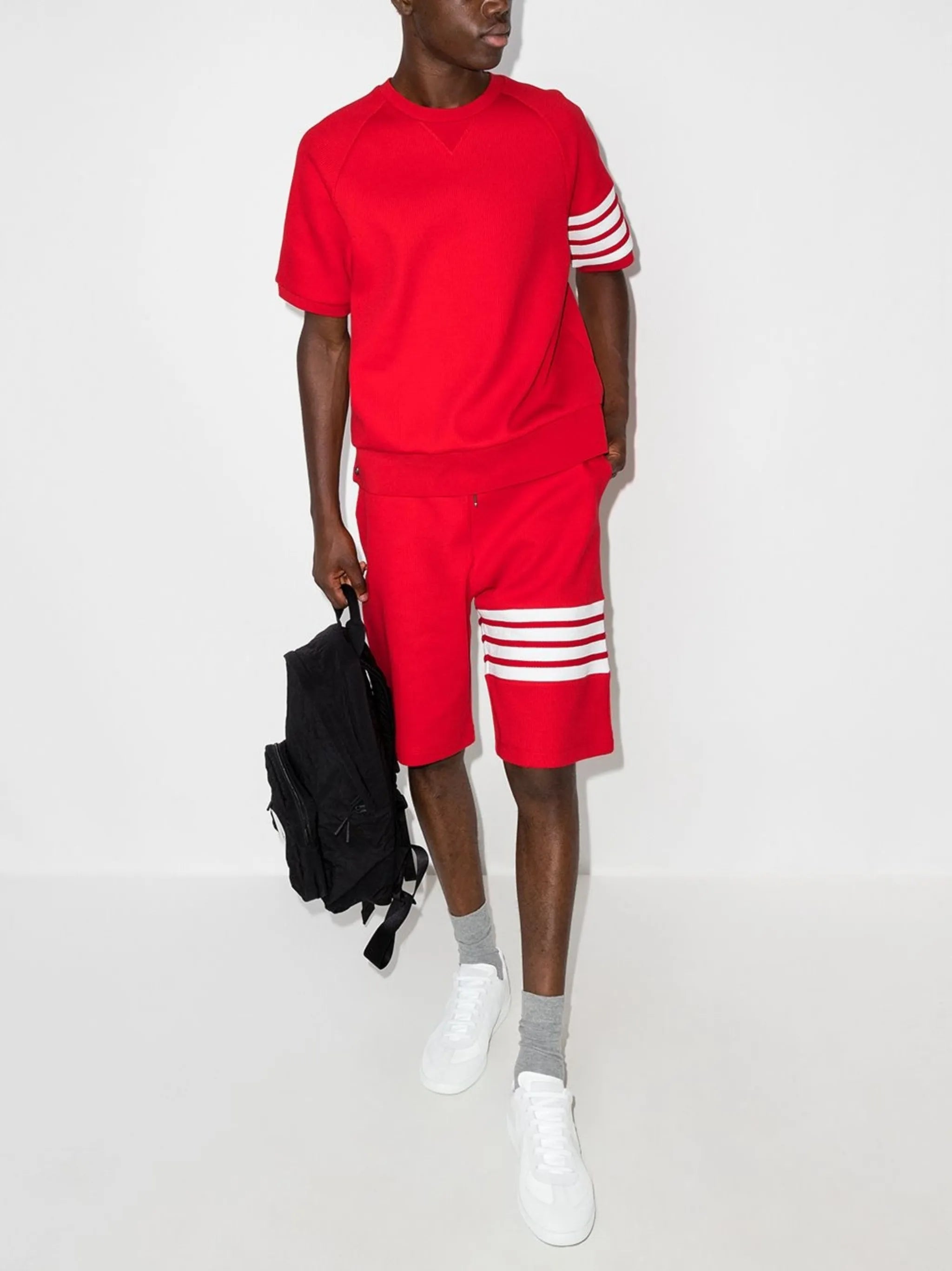4-Bar short-sleeve T-shirt