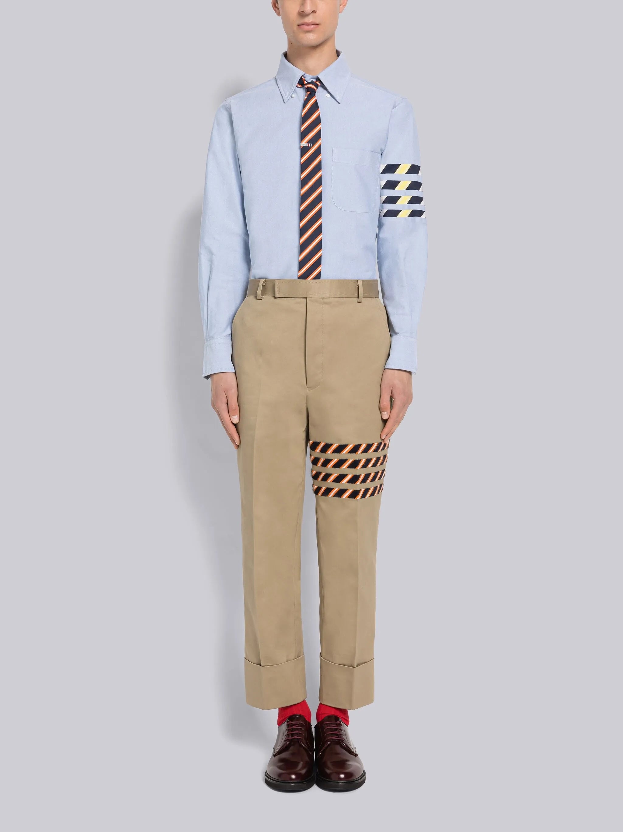 4-Bar button-down shirt