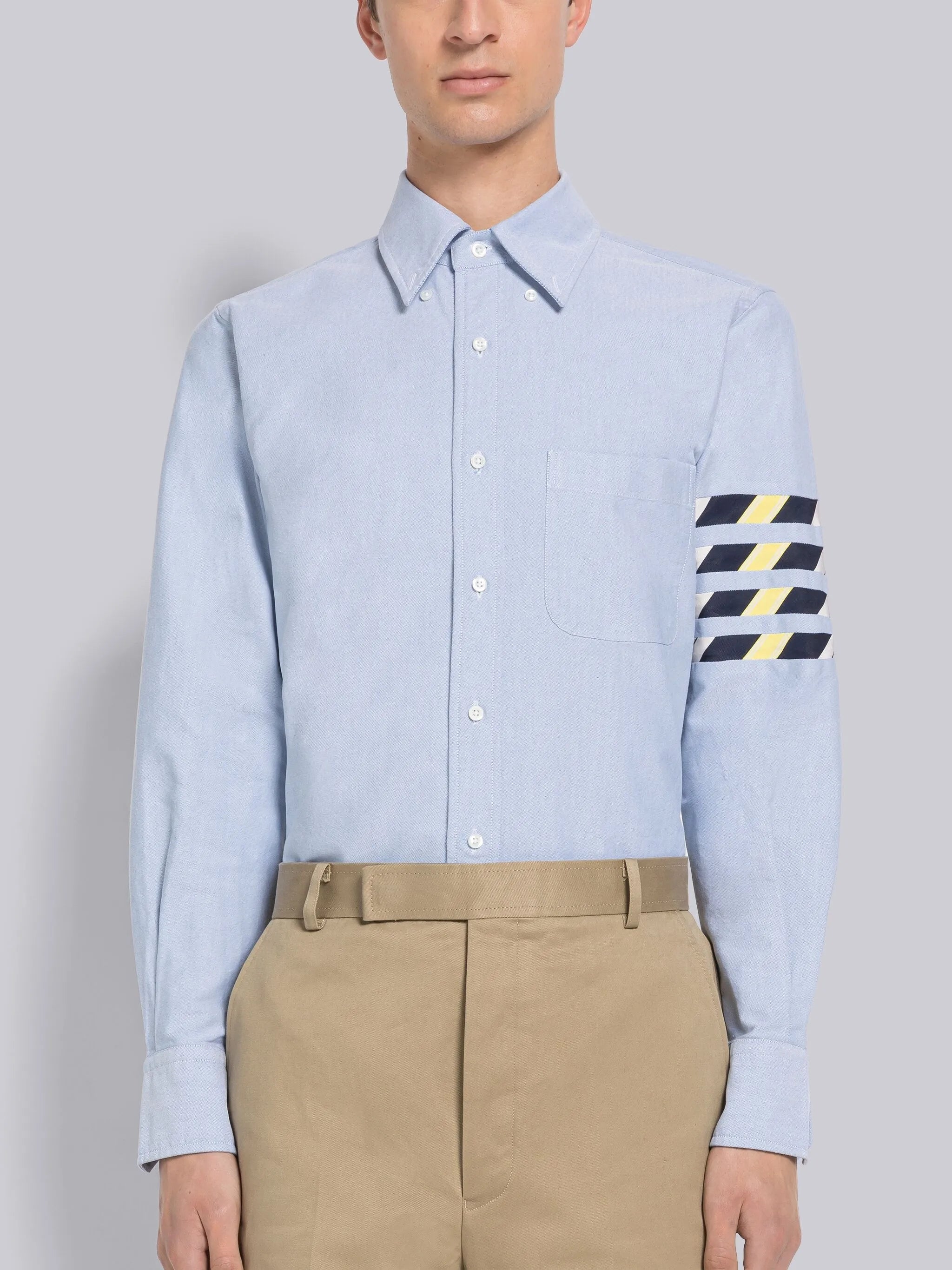 4-Bar button-down shirt
