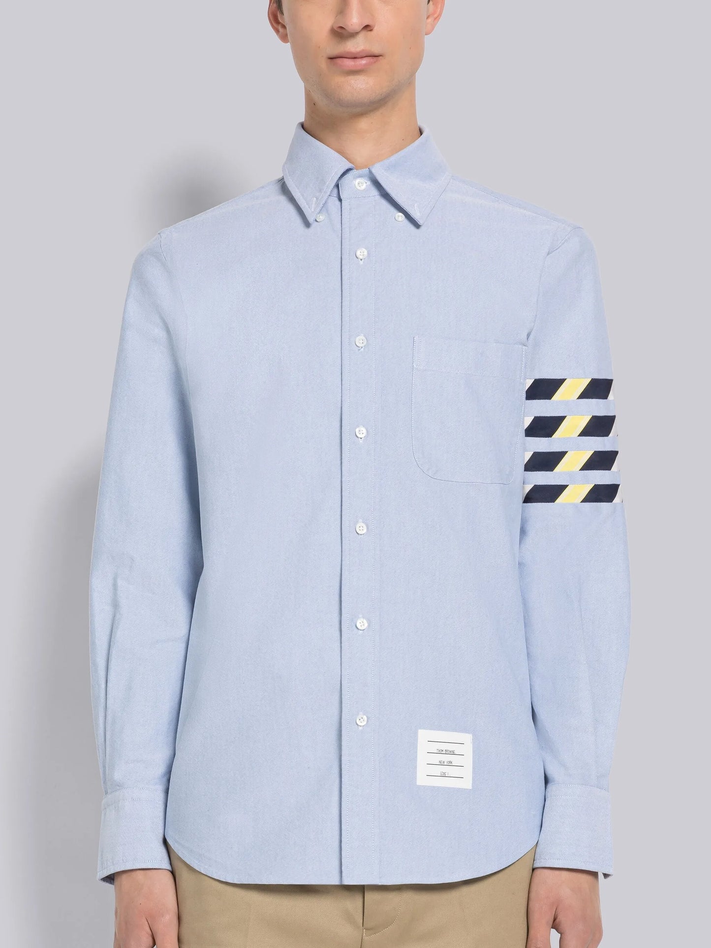 4-Bar button-down shirt
