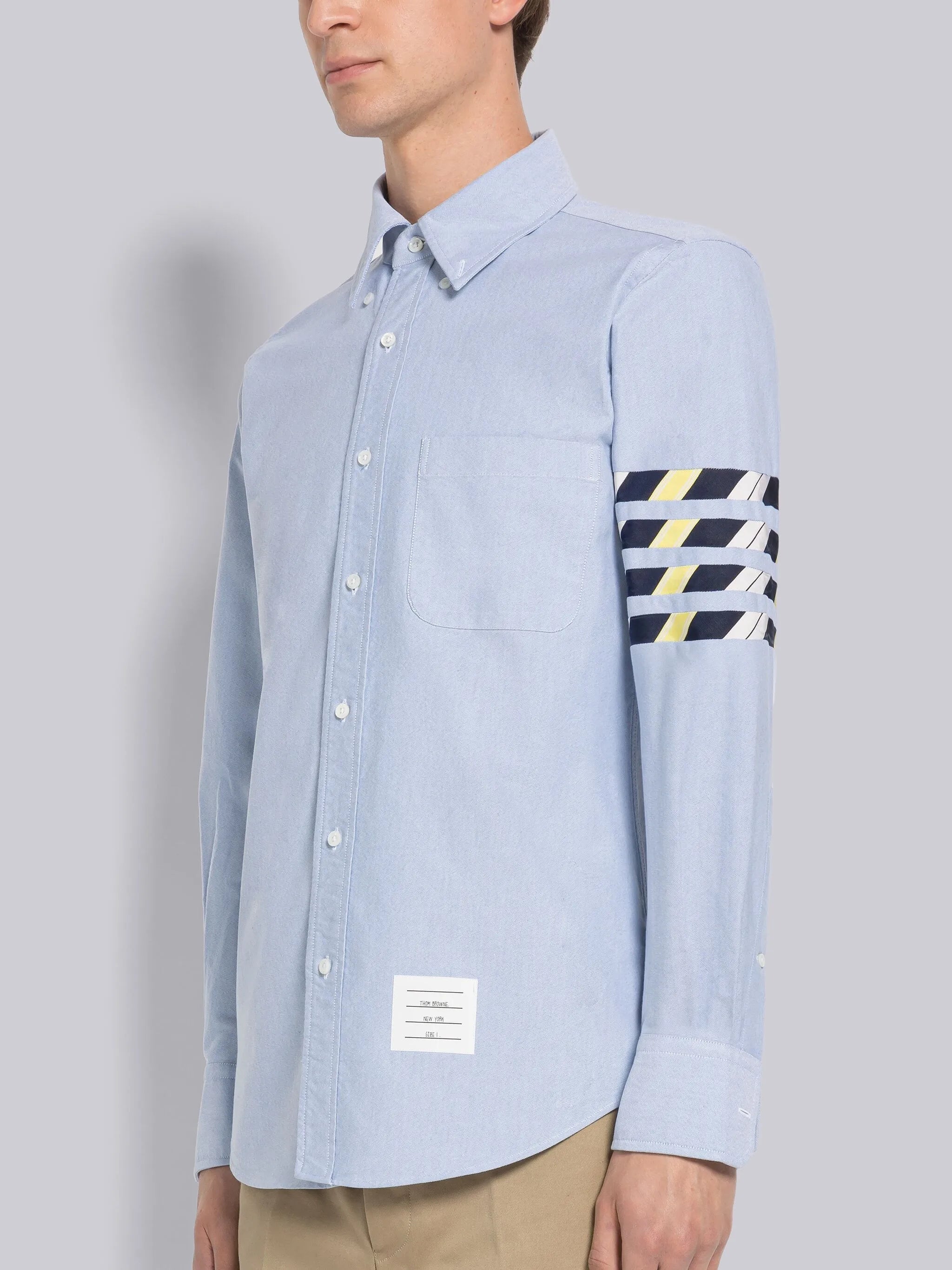 4-Bar button-down shirt