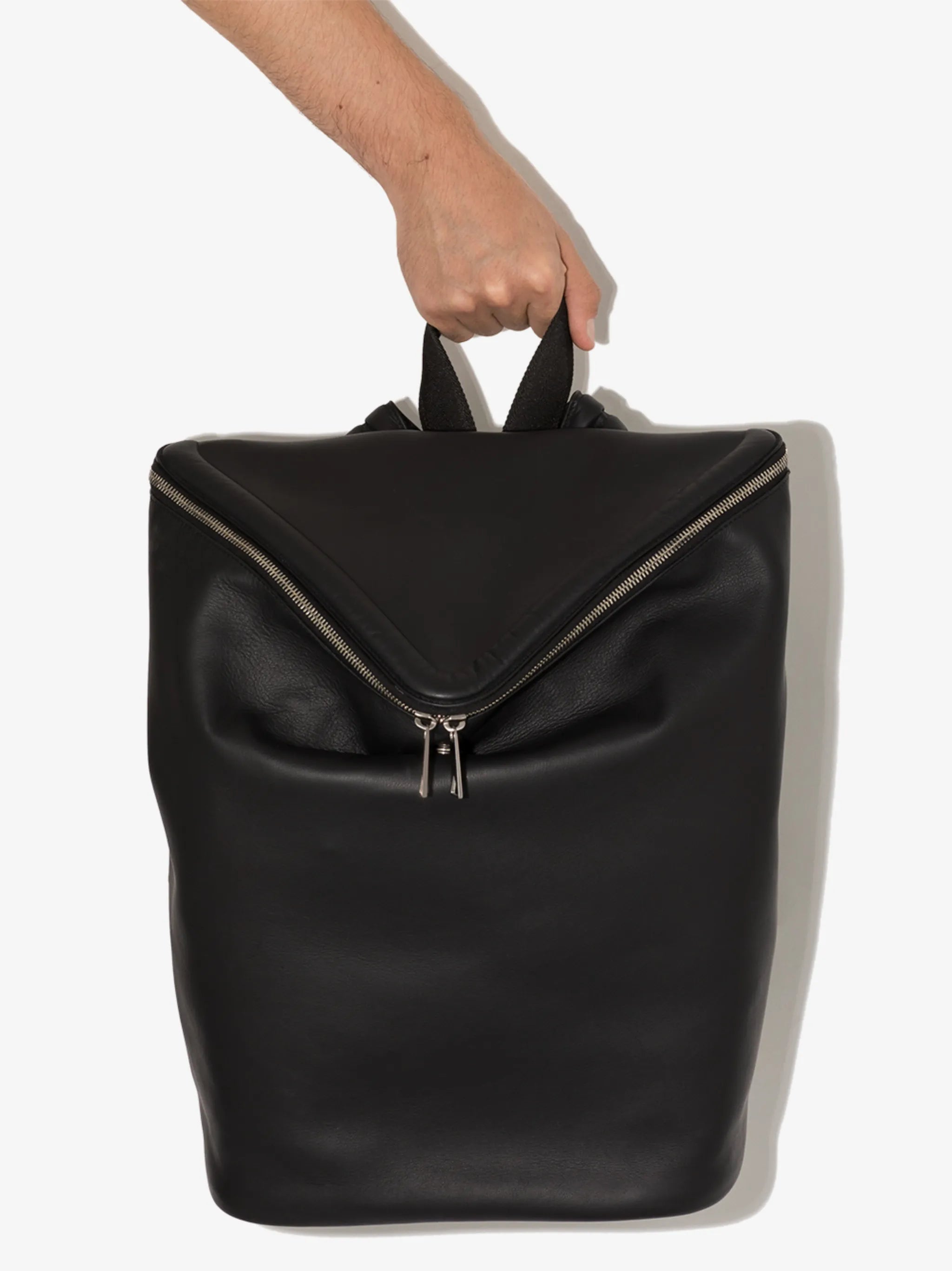 Beak triangular flap backpack