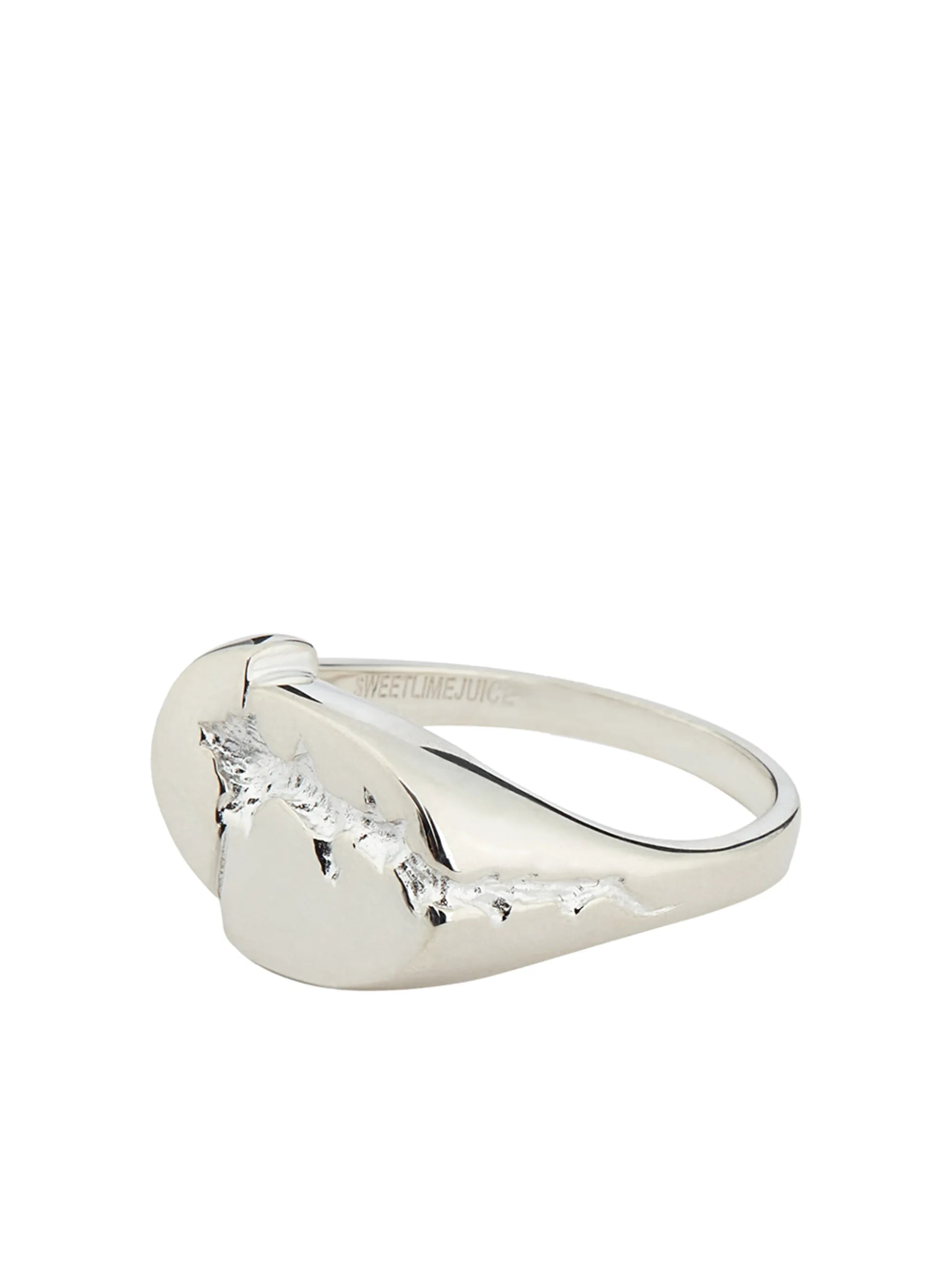 sterling silver signet ring